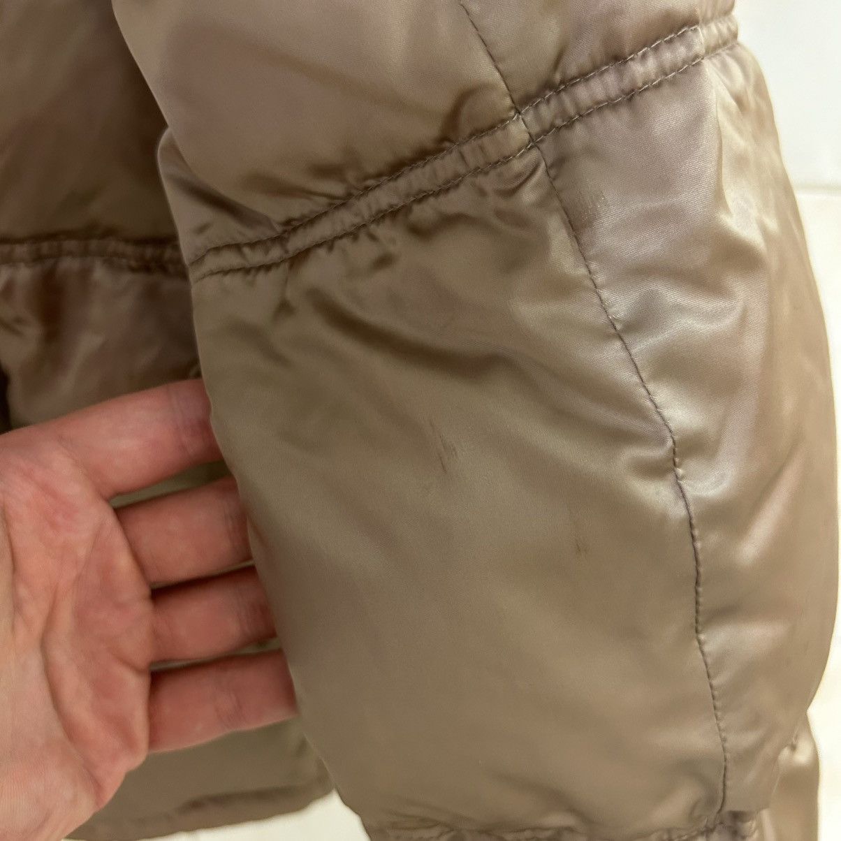 Prada Prada Down Puffer Jacket Made in Italy Pink Shearling Size L / US 10 / IT 46 - 10 Thumbnail