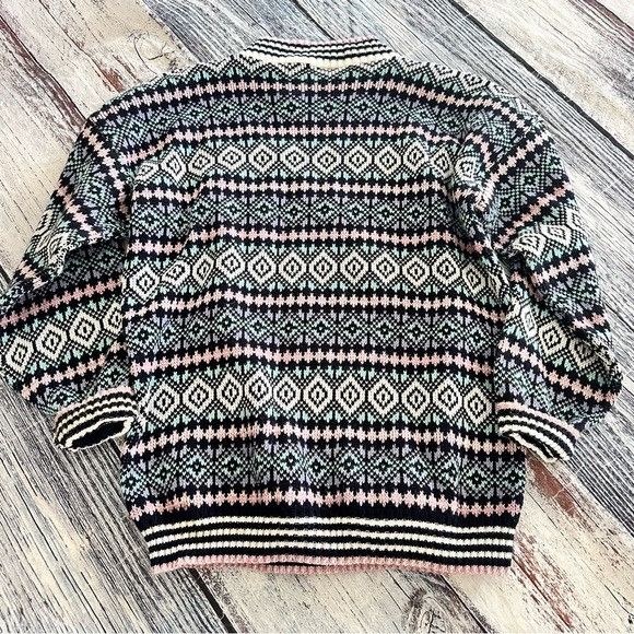 Vintage Vintage 80’s Clifton Place Geometric Patterned Sweater Size M / US 6-8 / IT 42-44 - 4 Thumbnail