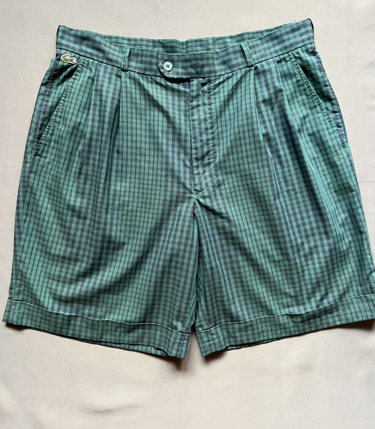 Lacoste 90S Archive Vintage Lacoste Classic Logo Shorts Tyler Style Size US 32 / EU 48 - 1 Thumbnail