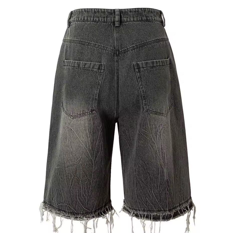 Other Washed Graphic Anime Distressed Baggy Shorts Size US 34 / EU 50 - 3 Thumbnail