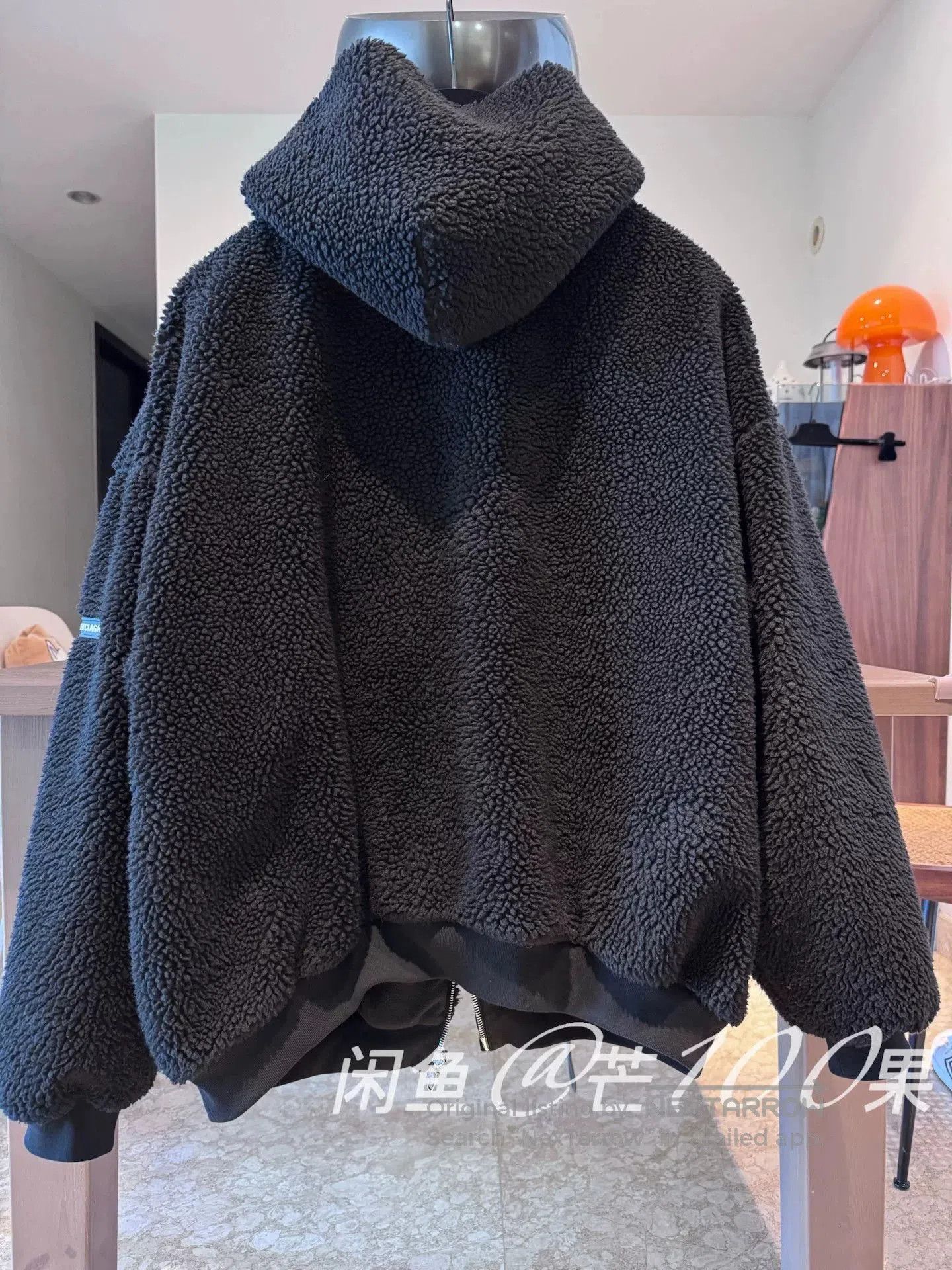 Balenciaga Balenciaga 23 Fleece Cuff Logo Zip Jacket. Size US L / EU 52-54 / 3 - 5 Thumbnail