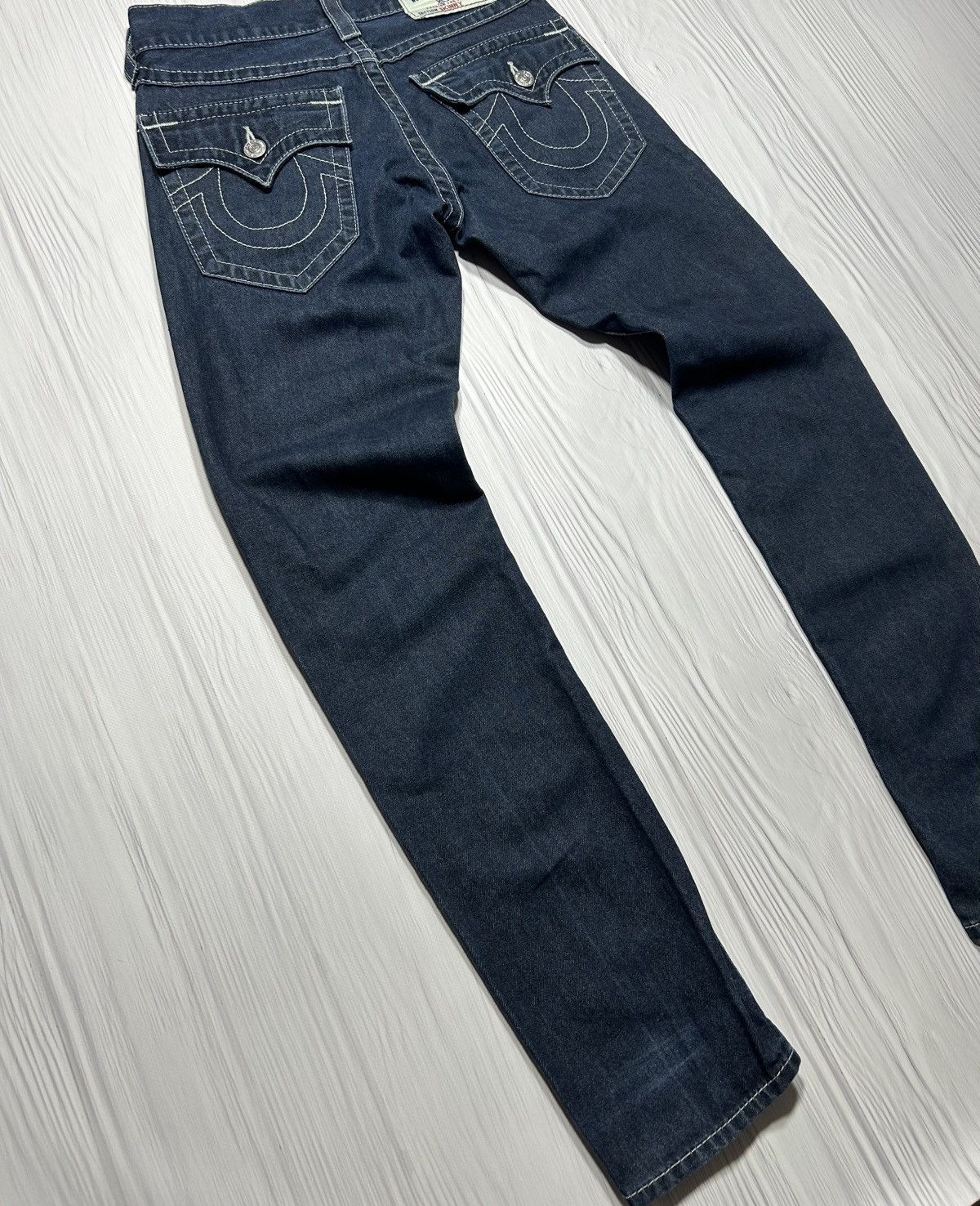 True Religion True Religion Skinny Short Inseam Natural Denim Pants Size28 Size 28" / US 6 / IT 42 - 3 Thumbnail