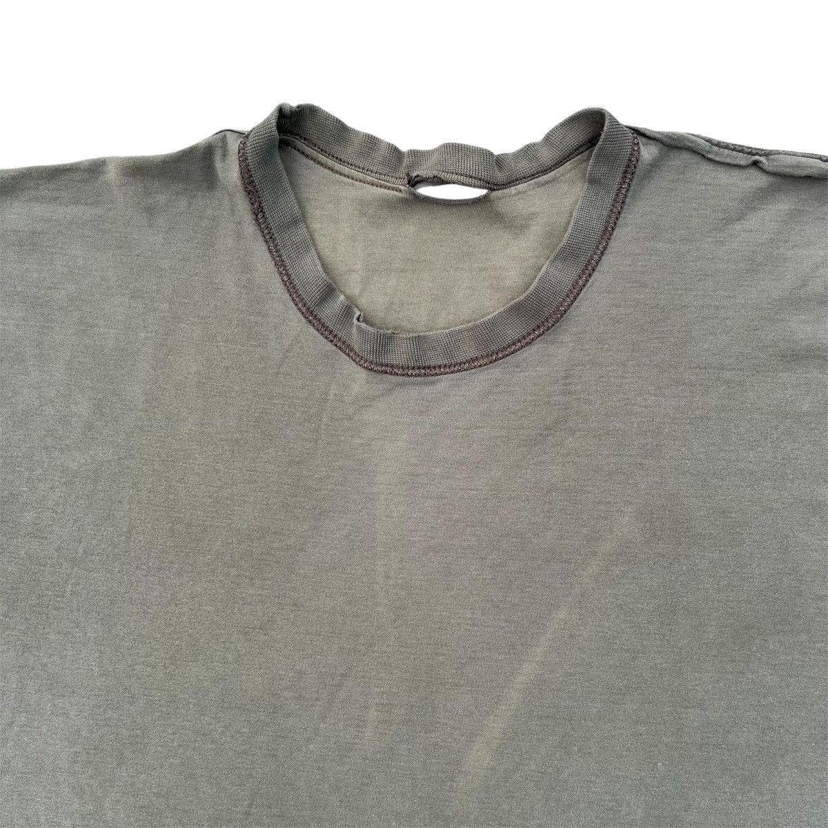 Vintage Vintage 2000s Faded Green Inside Out T-Shirt Size US XXL / EU 58 / 5 - 3 Thumbnail
