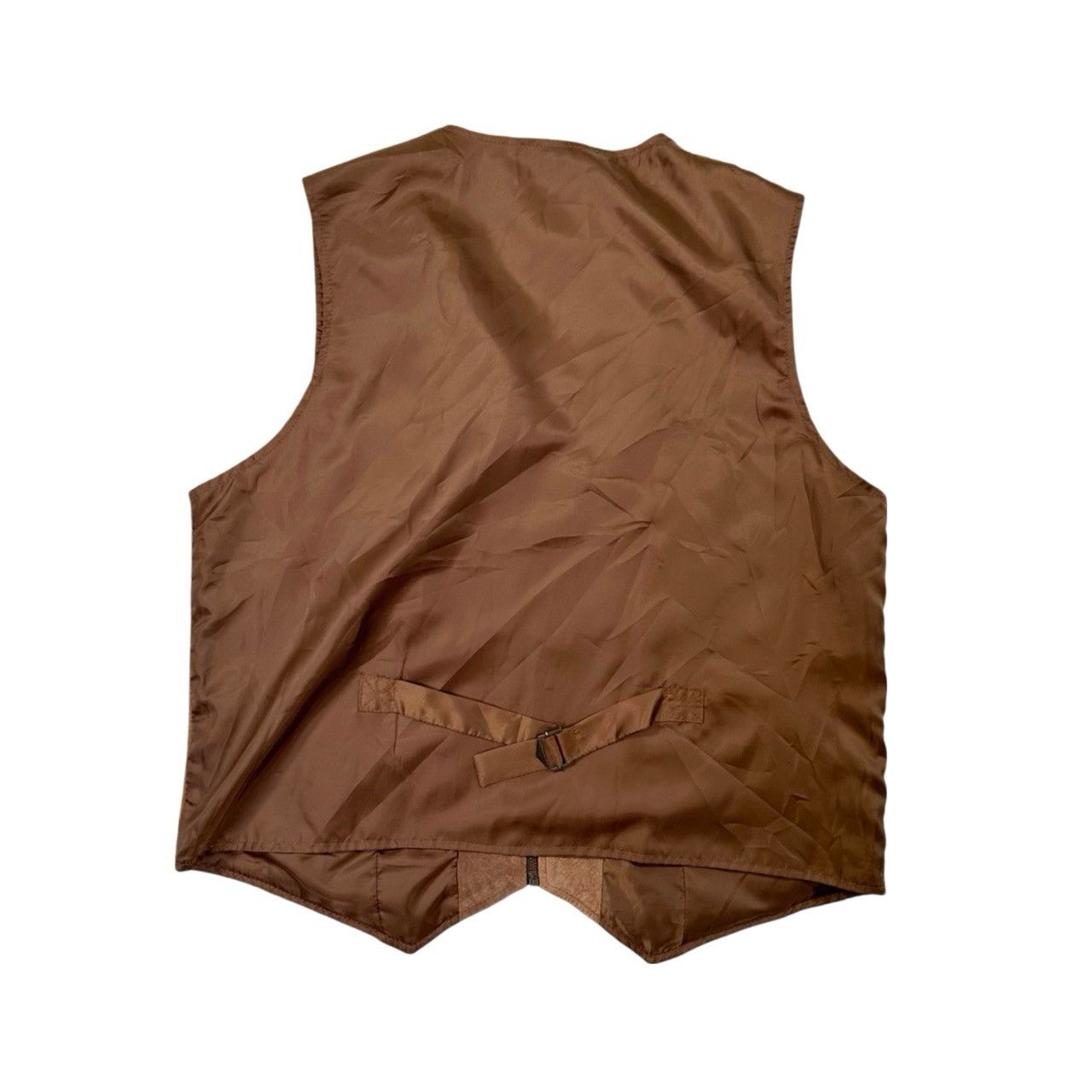 Vintage Vintage 90s Jantzen Suede Zip Up Vest Size US L / EU 52-54 / 3 - 3 Thumbnail