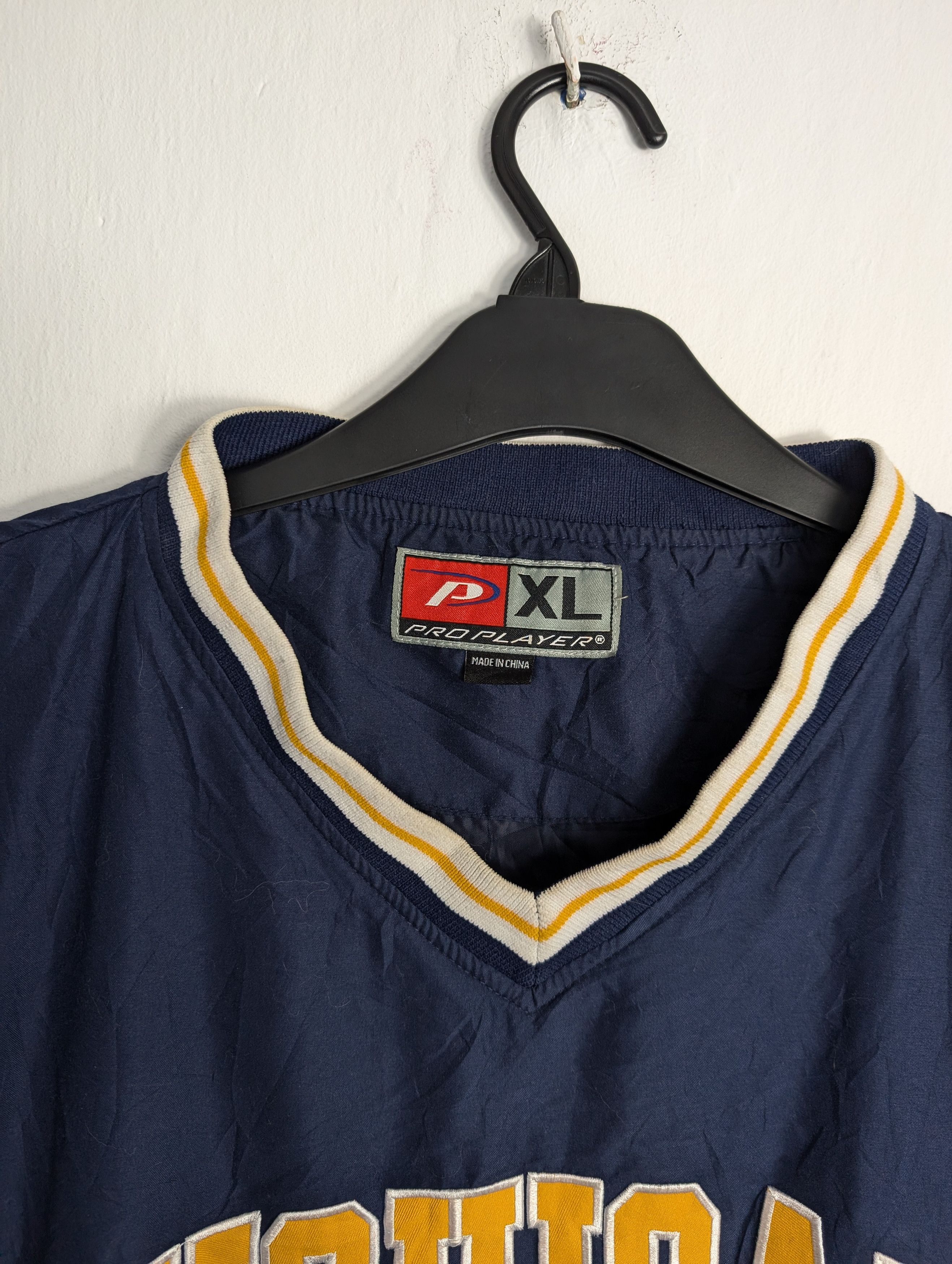 Pro Player Vintage Pro Player Michigan College Pullover Jacket Size US XL / EU 56 / 4 - 5 Thumbnail