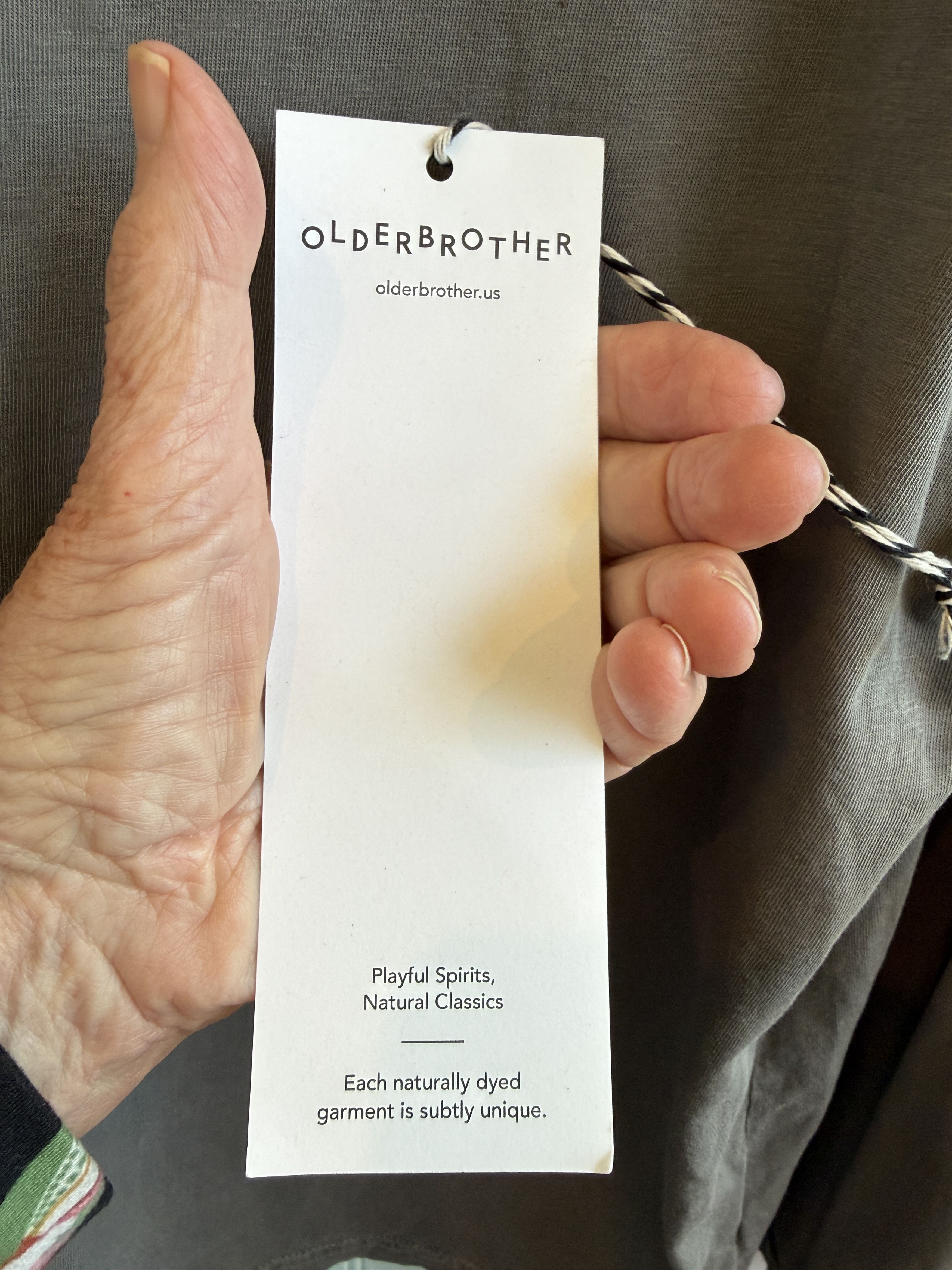 Olderbrother Gender Neutral Funnel Neck - Chaga Brown L, Men's — image 5 of 6