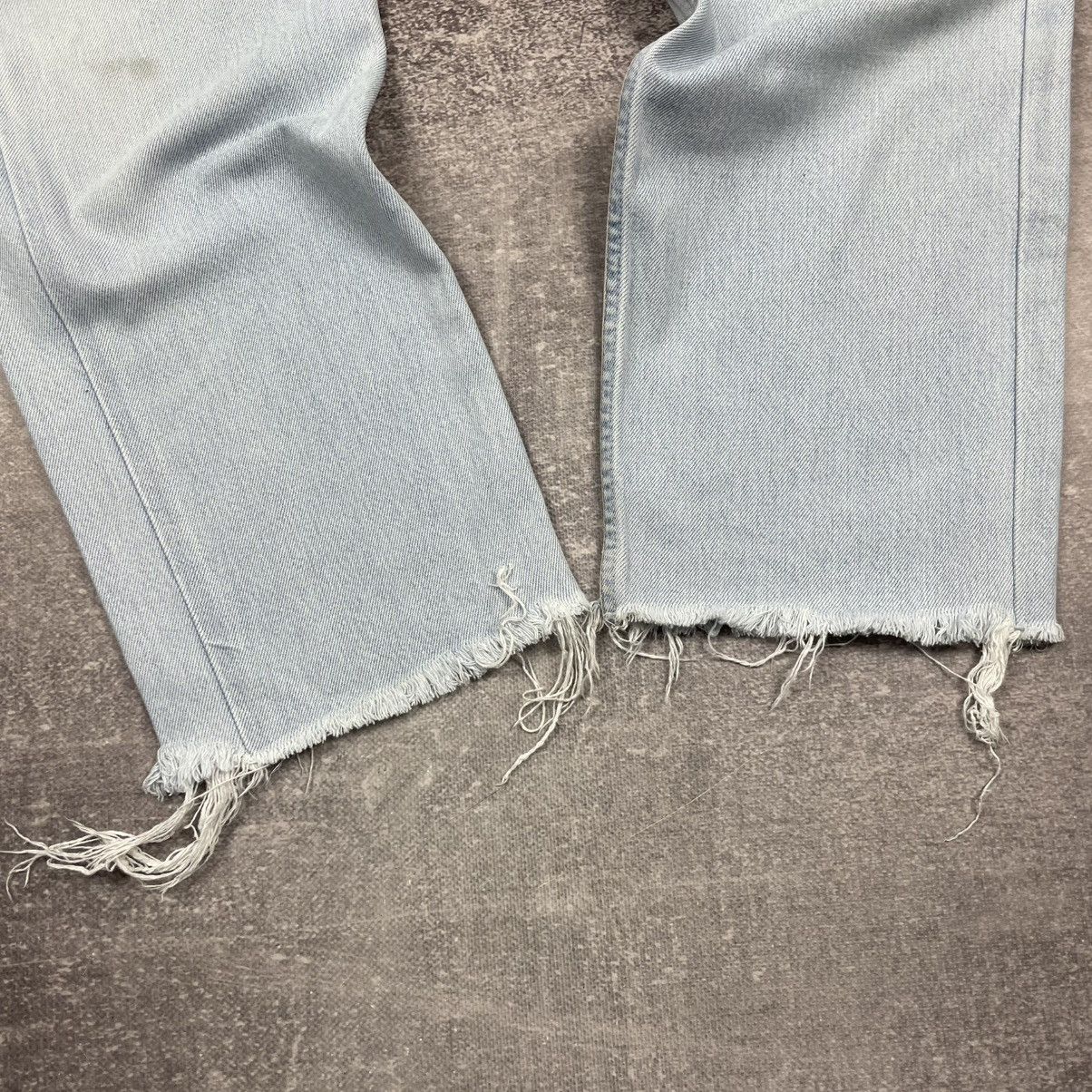 Levi's Vintage 90’s Distressed Levis 501 Size US 34 / EU 50 - 13 Thumbnail