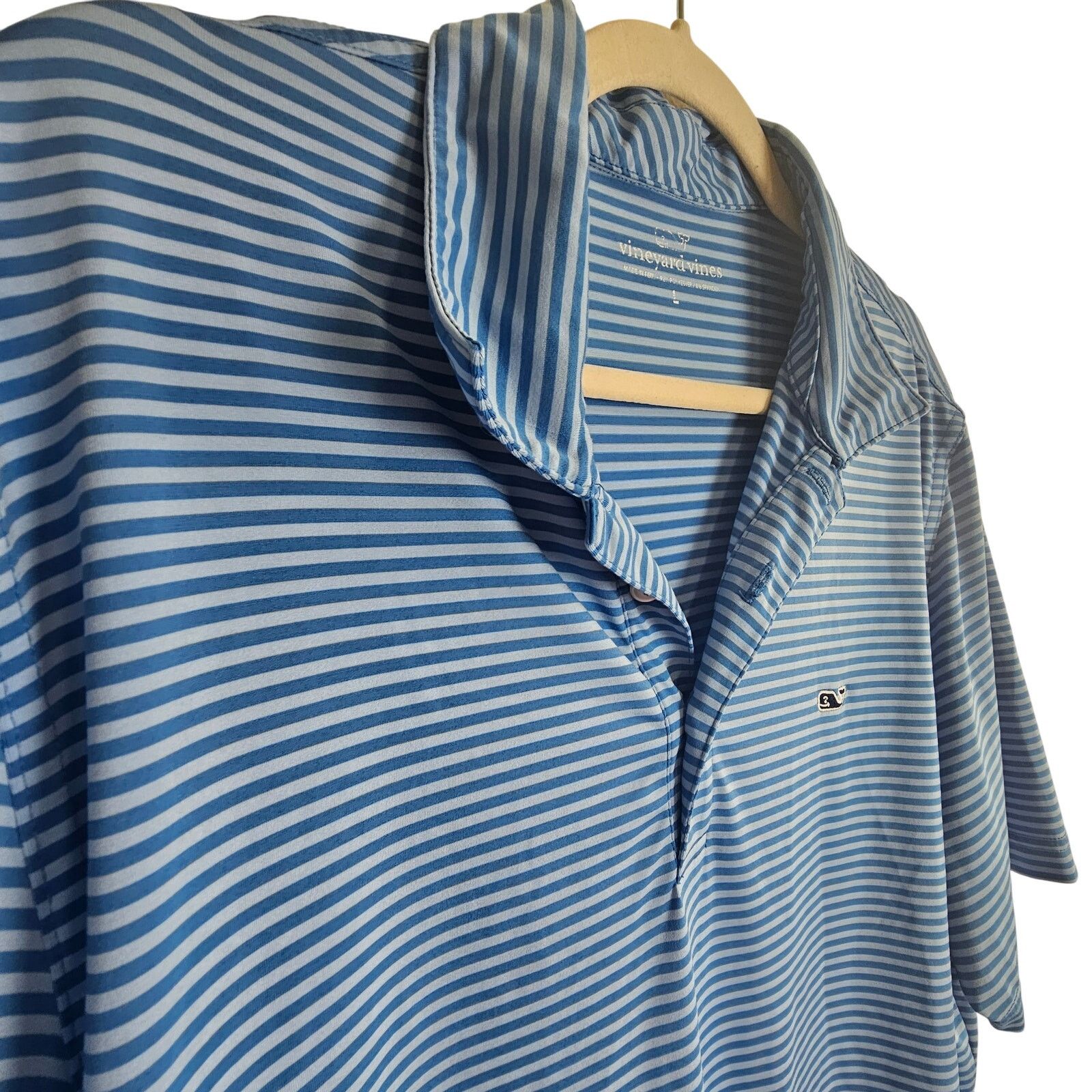 Vineyard Vines Vineyard Vines Mens Polo Shirt Striped Golf Stretch Athletic Size US L / EU 52-54 / 3 - 5 Thumbnail