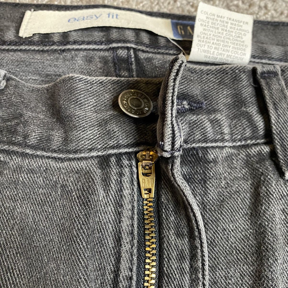 Gap Vintage GAP Denim Jeans 36x30 Easy Fit Black Dark Wash Size US 36 / EU 52 - 8 Thumbnail