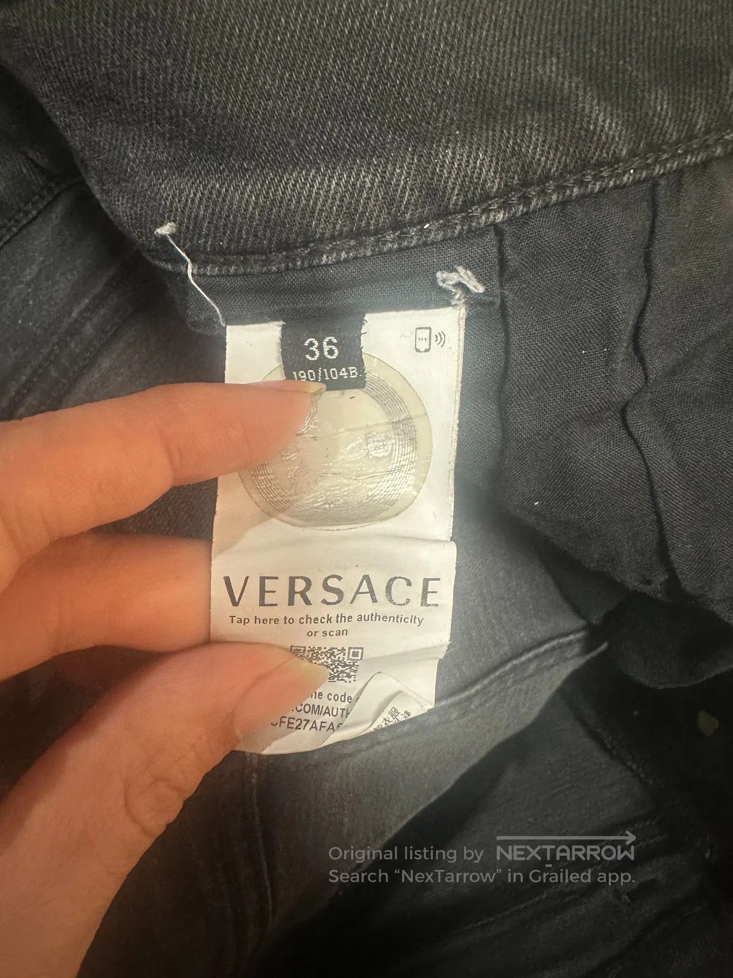 Versace Versace High-End Show Jeans. Size US 36 / EU 52 - 7 Thumbnail