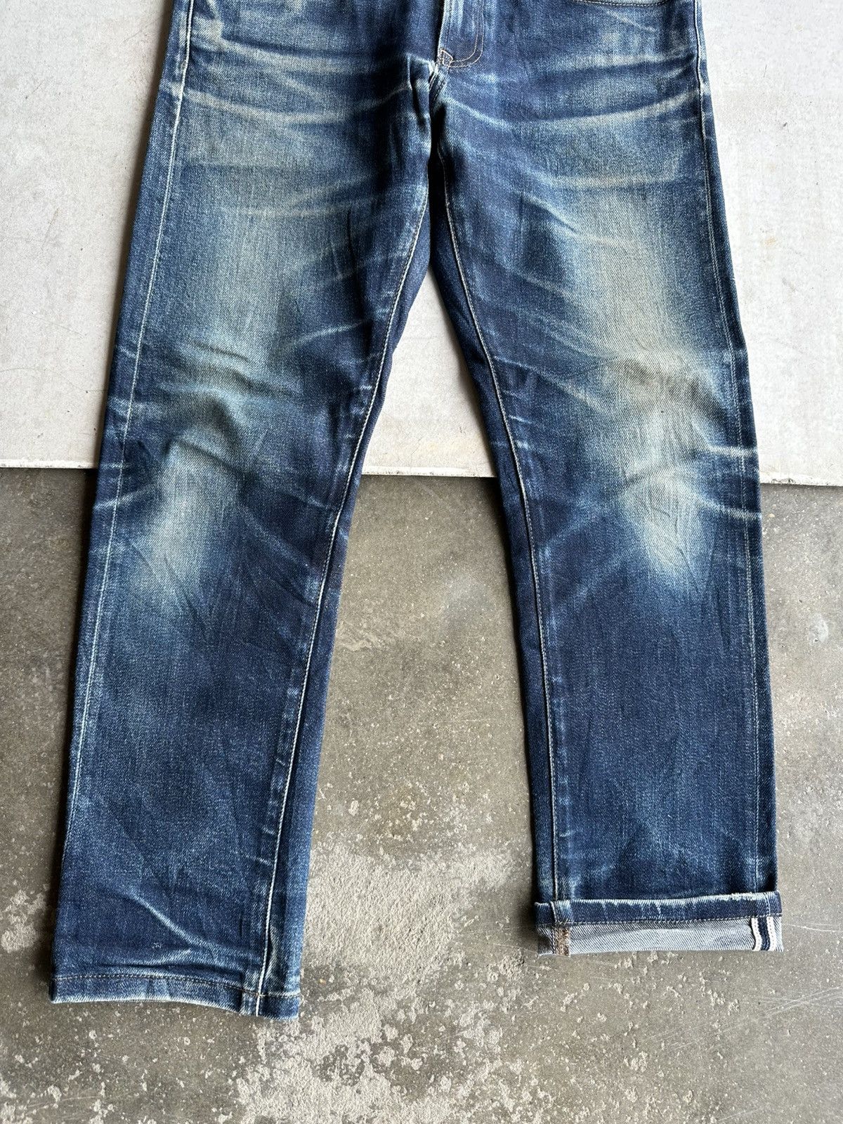Kaihara Denim REDLINE ✨ Vintage UNIQLO JAPAN Jeans Kaihara Denim Pants Size US 32 / EU 48 - 6 Thumbnail