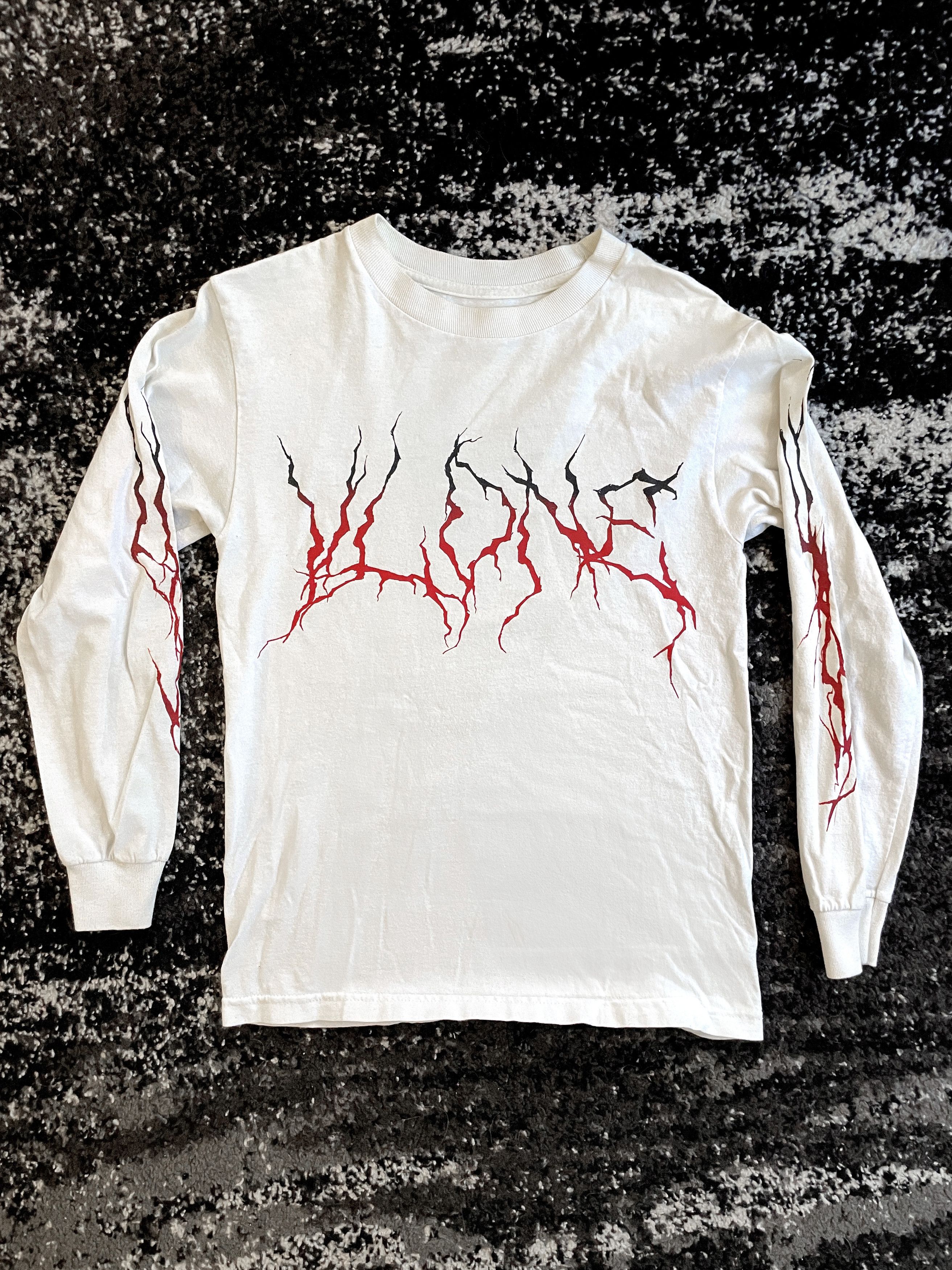 Vlone Vlone Lightning Long Sleeve Shirt Grailed