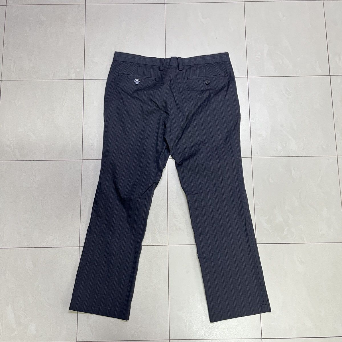 Burberry Vintage Burberry Black Nova Check Pants Size US 32 / EU 48 - 9 Thumbnail