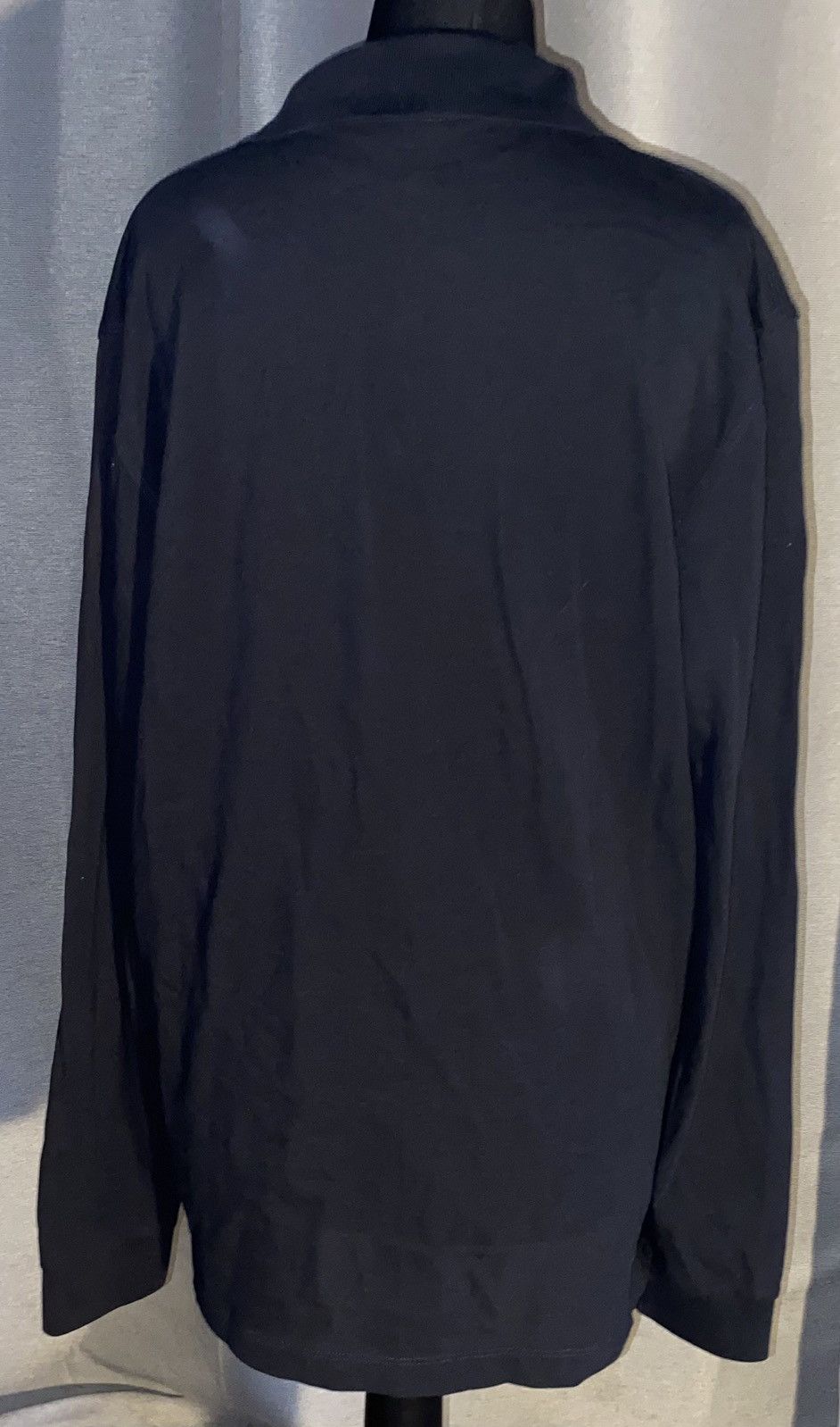 Hugo × Hugo Boss Hugo Boss - Long Sleeved Polo Shirt - Black - Large Size US L / EU 52-54 / 3 - 8 Thumbnail