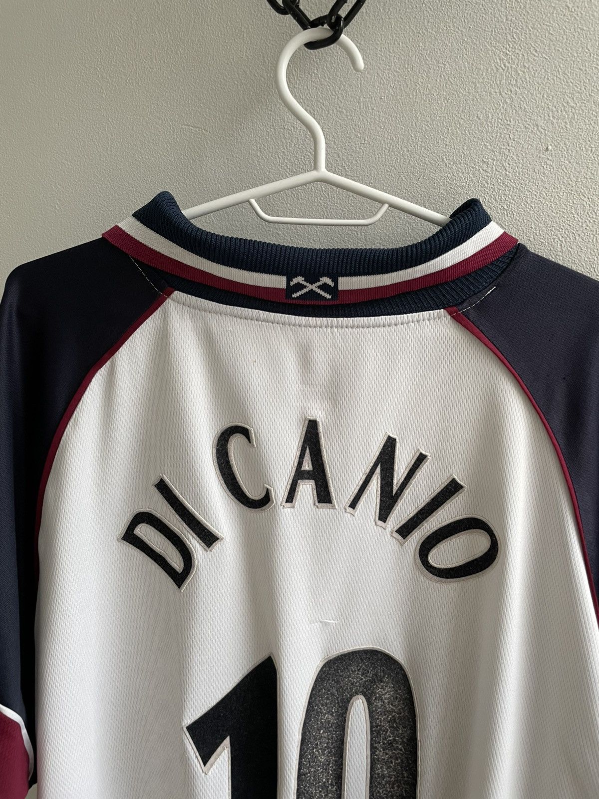 Fila West Ham United 1999 2000 2001 Di Canio #10 Shirt Jersey Size US XXL / EU 58 / 5 - 7 Thumbnail