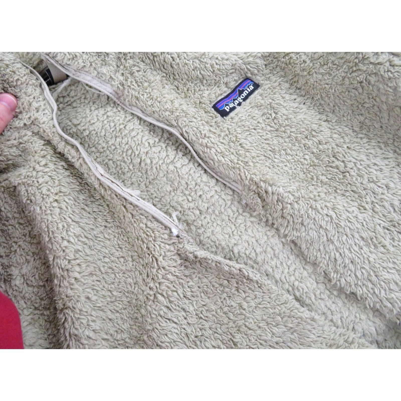Patagonia Patagonia Los Gatos Jacket Womens XS Fuzzy Sherpa Deep Pile Fabric Scraps for Crafts Size XS / US 0-2 / IT 36-38 - 3 Thumbnail