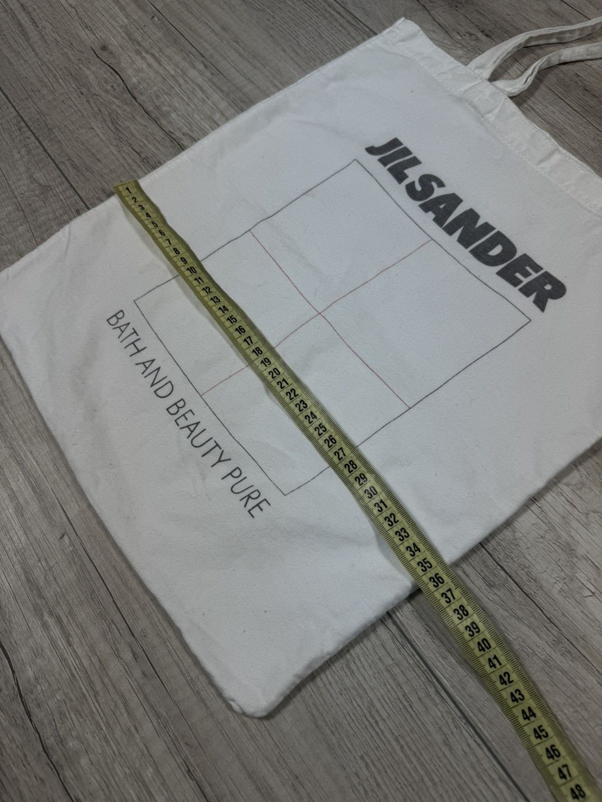 Jil Sander Jil Sander bath and beauty pure flat shopper shoulder bag Size ONE SIZE - 5 Thumbnail