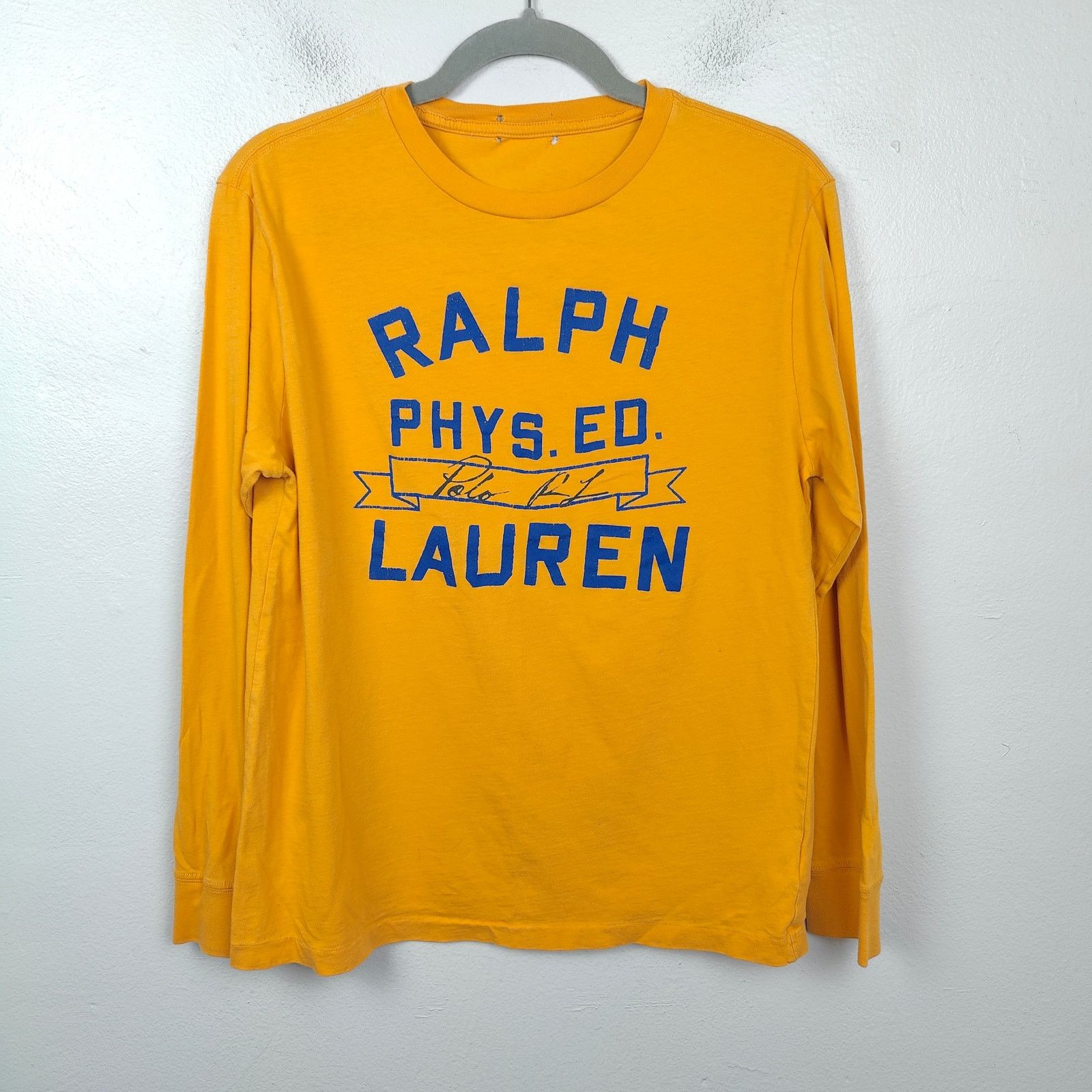 Other Polo Ralph Lauren T-Shirt Mens Medium Golden Yellow Size ONE SIZE - 1 Thumbnail