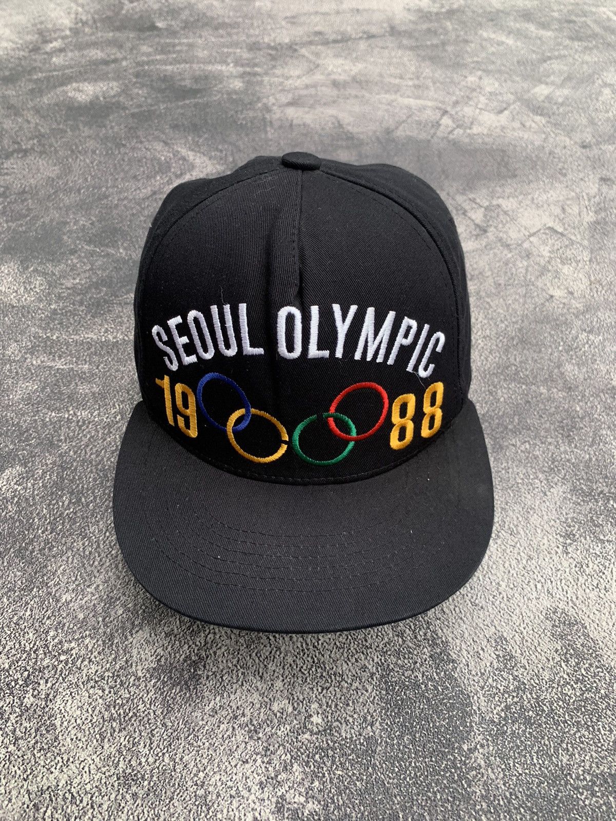 Vintage Vintage 80s Seoul Korean 1988 Olympics Snapback hat Size ONE SIZE - 3 Thumbnail