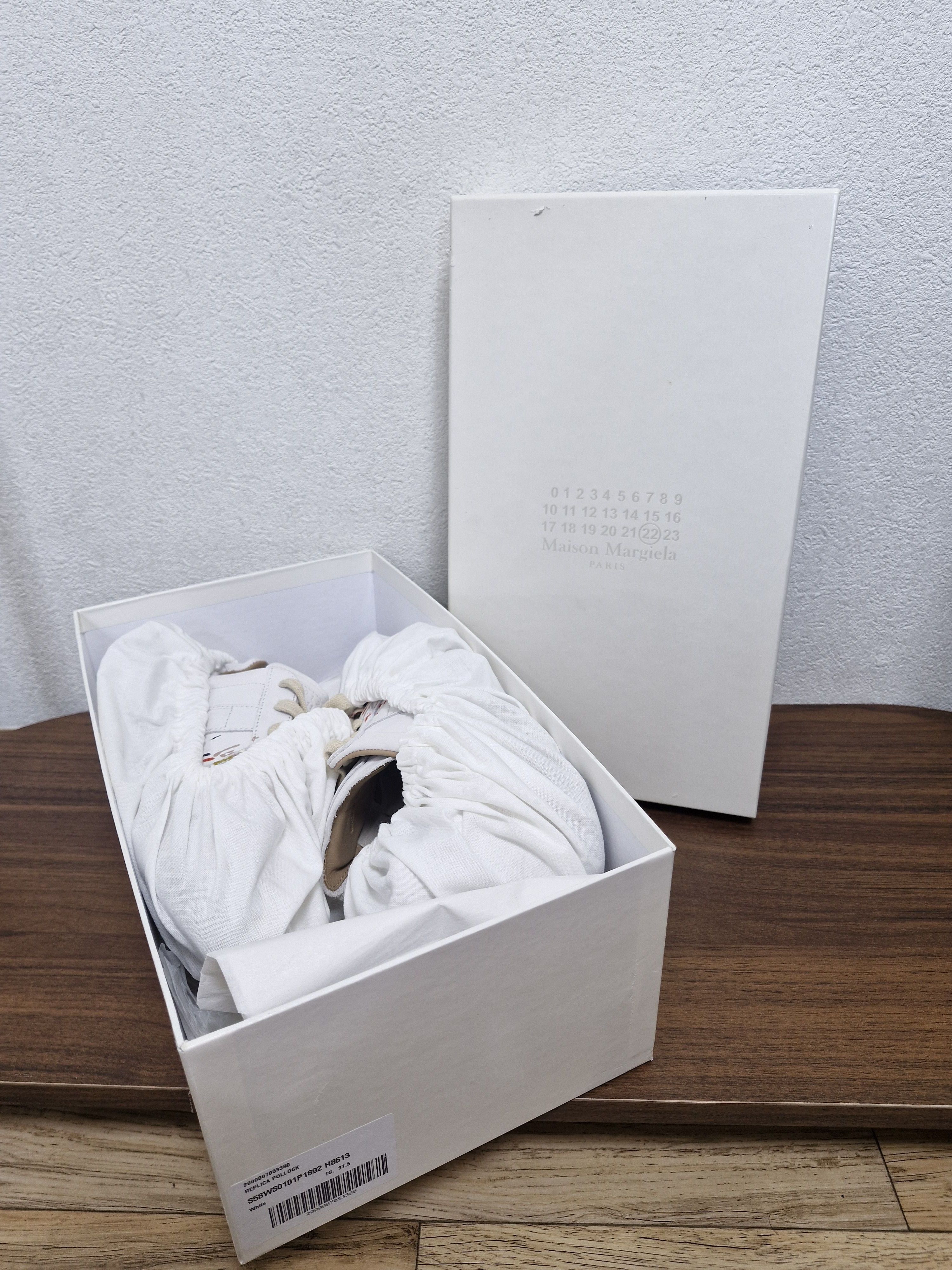 Maison Margiela MAISON MARGIELA Paint Splatter GATs Size US 5.5 / EU 38 - 16 Thumbnail