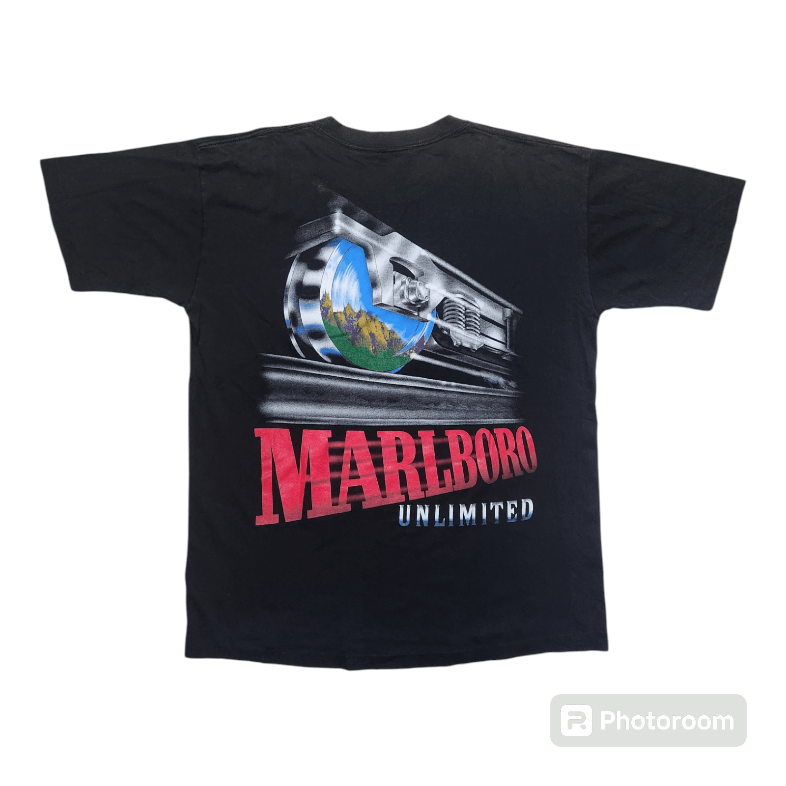 Marlboro × Marlboro Unlimited Vintage Rare 90s MARLBORO Unlimited Train Size US XL / EU 56 / 4 - 1 Thumbnail