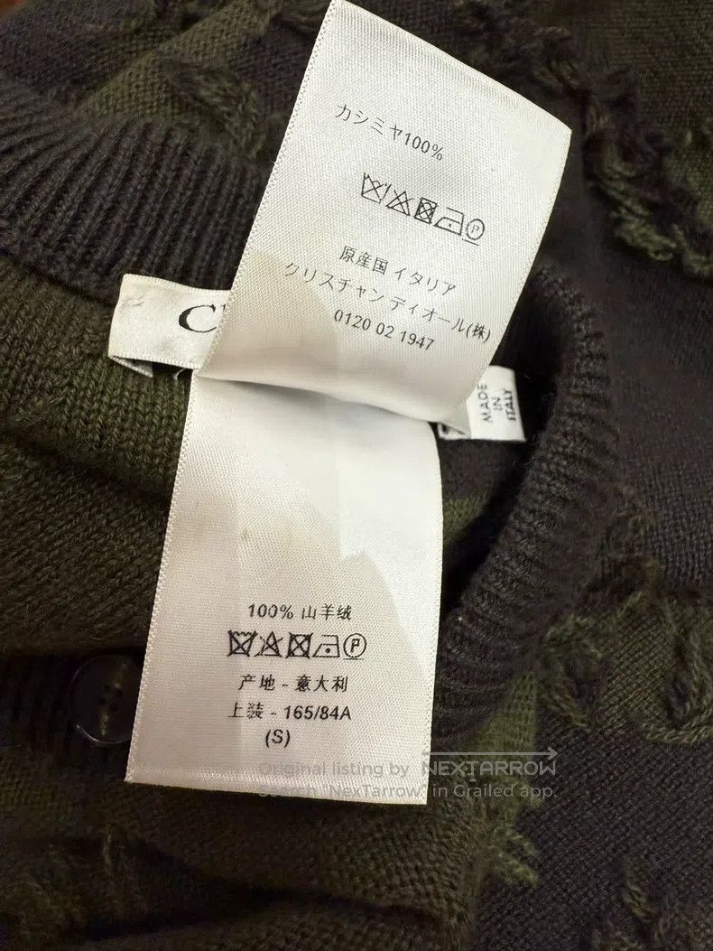 Dior Dior Army green cashmere cloak coat Size S / US 4 / IT 40 - 7 Thumbnail