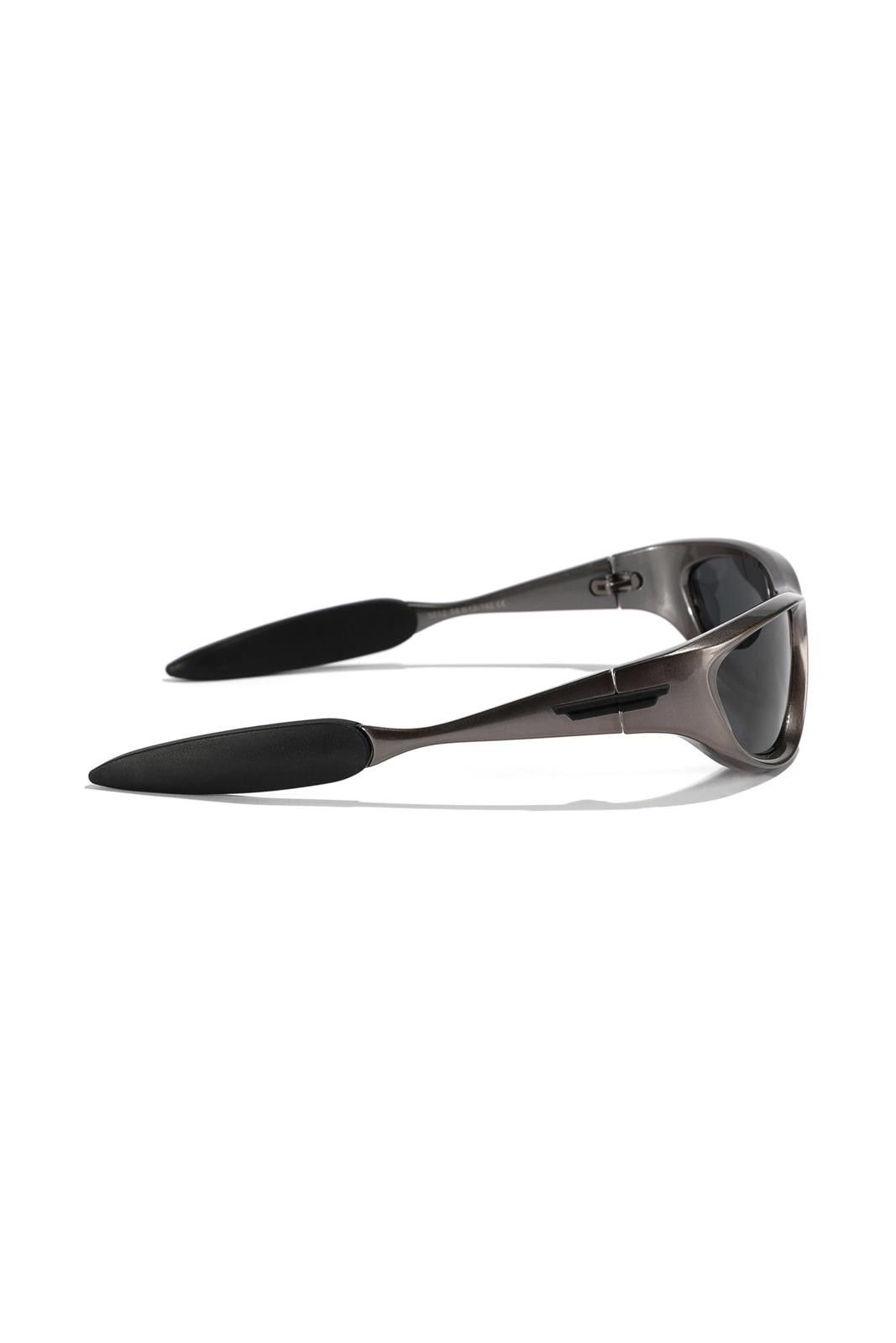 Japanese Brand Cyberpunk Y2k Avant Garde Futuristic Gunmetal Sunglasses OS Size ONE SIZE - 3 Thumbnail