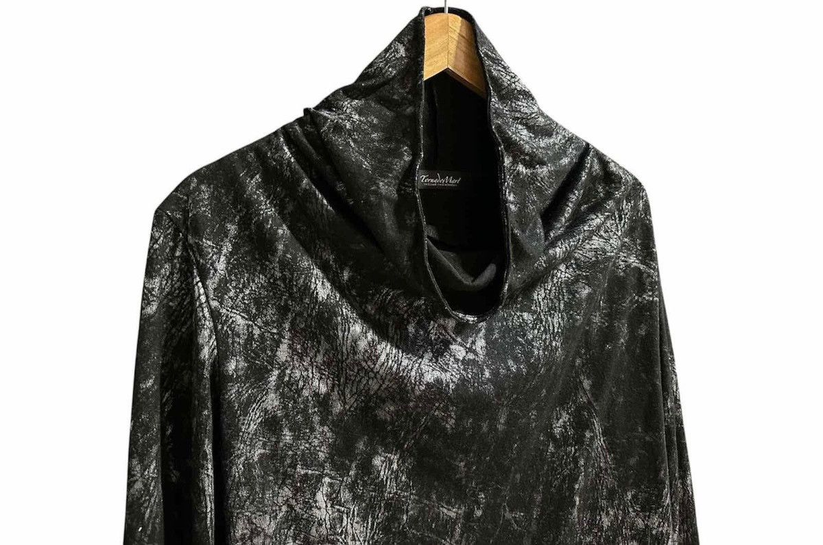 If Six Was Nine × Japanese Brand × Tornado Mart 🔥Y2K Archived Tornado Mart Roll Neck Ls Shirt Goth Punk Size US L / EU 52-54 / 3 - 2 Thumbnail