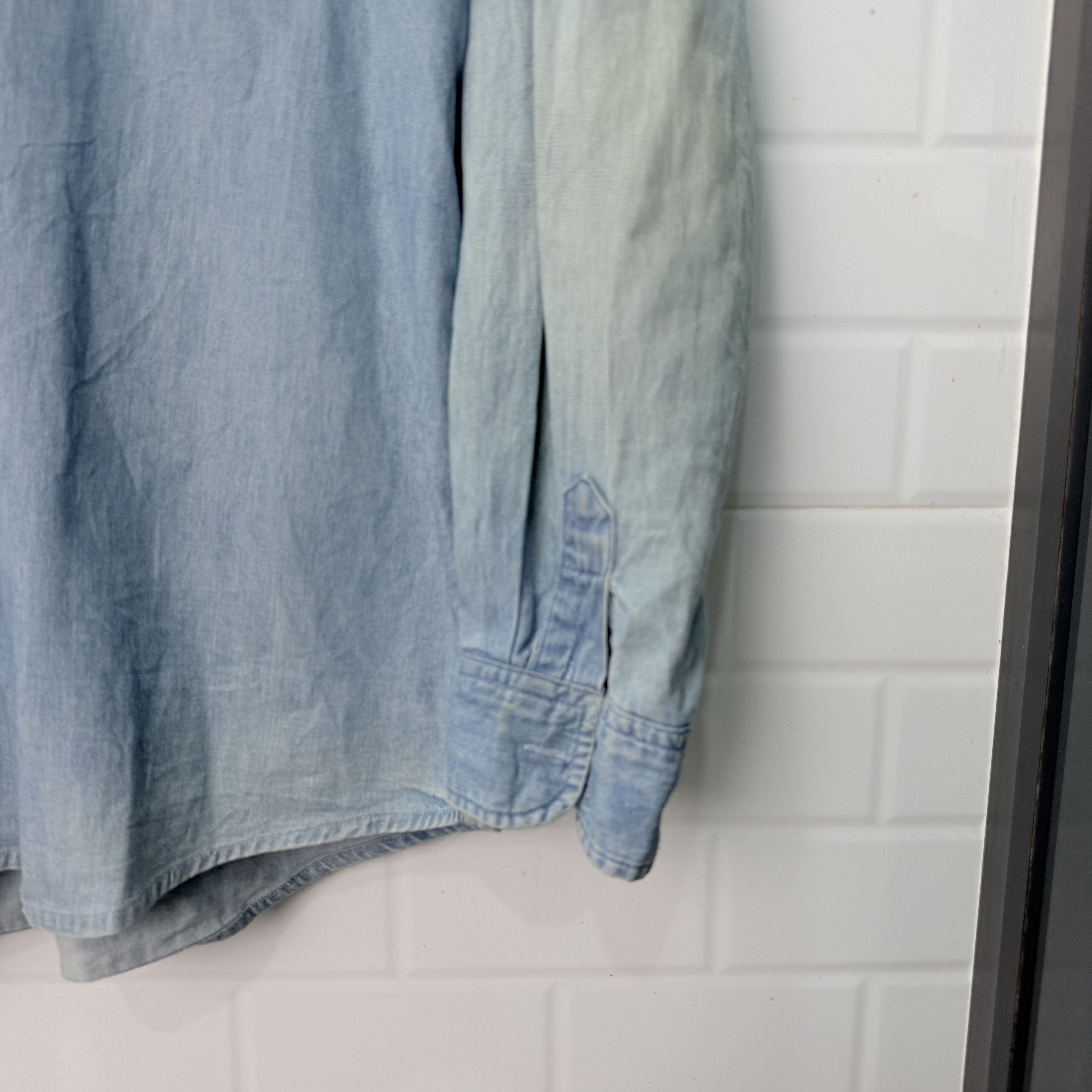 Polo Ralph Lauren Size L L/S Polo Ralph Lauren Denim Shirt Pit 23 Size US L / EU 52-54 / 3 - 3 Thumbnail