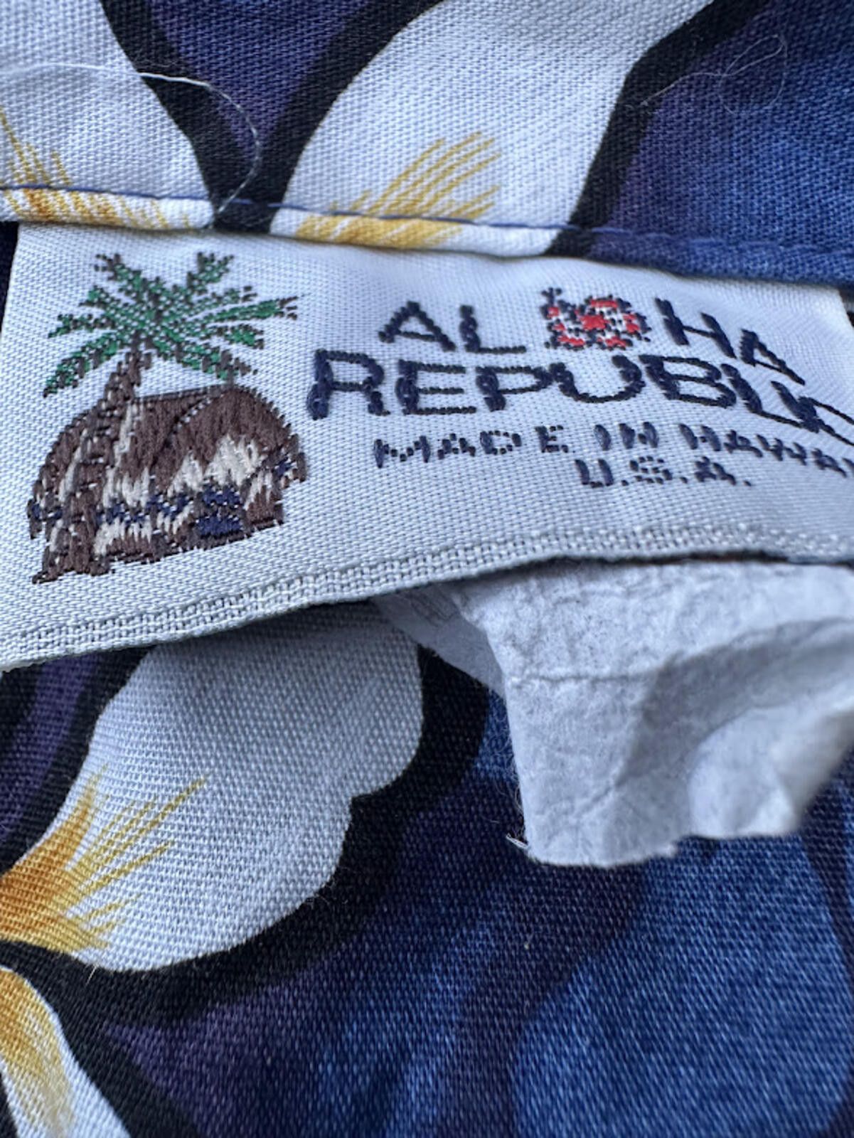 Other Aloha Republic Blue Floral Hawaiian Shirt Size US XL / EU 56 / 4 - 3 Thumbnail