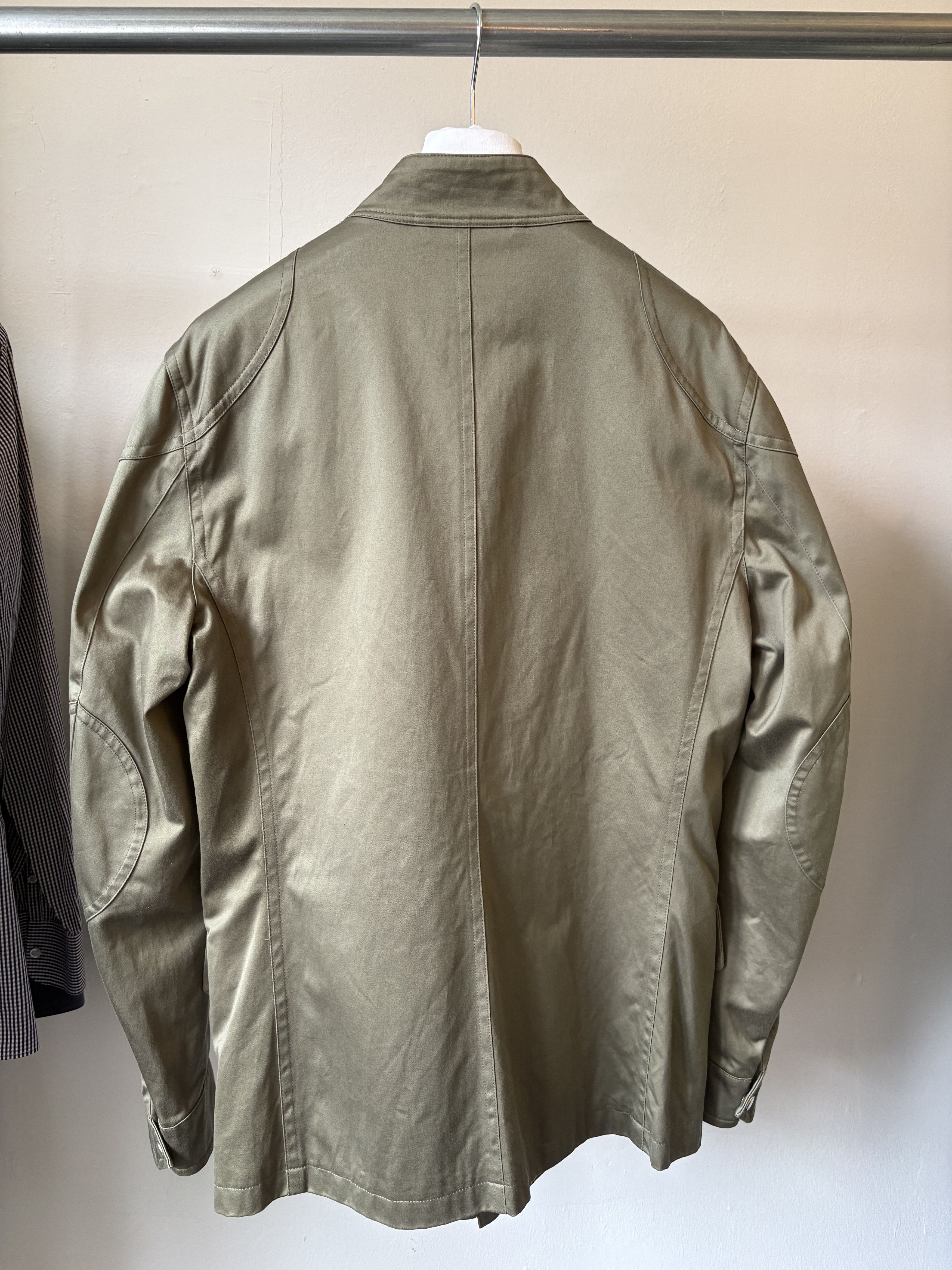Gucci Gucci 2010 Green Belstaff Style Jacket Size US M / EU 48-50 / 2 - 2 Thumbnail
