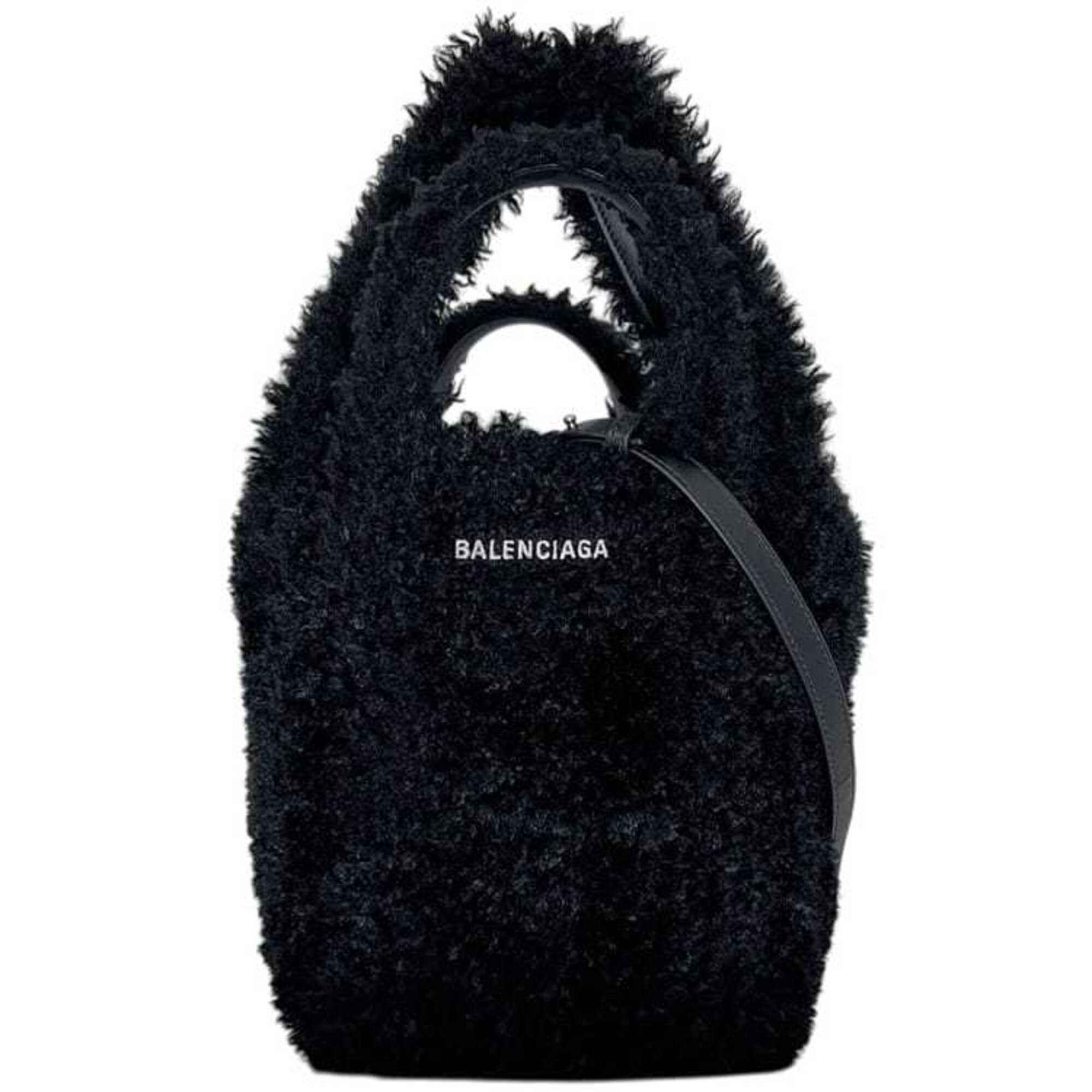 Balenciaga Balenciaga Everyday 2.0 XS North-South Black Shoulder Tote Bag (672793 1000 0 535269) - Polyester Leather BALENCIAGA Size ONE SIZE - 1 Thumbnail
