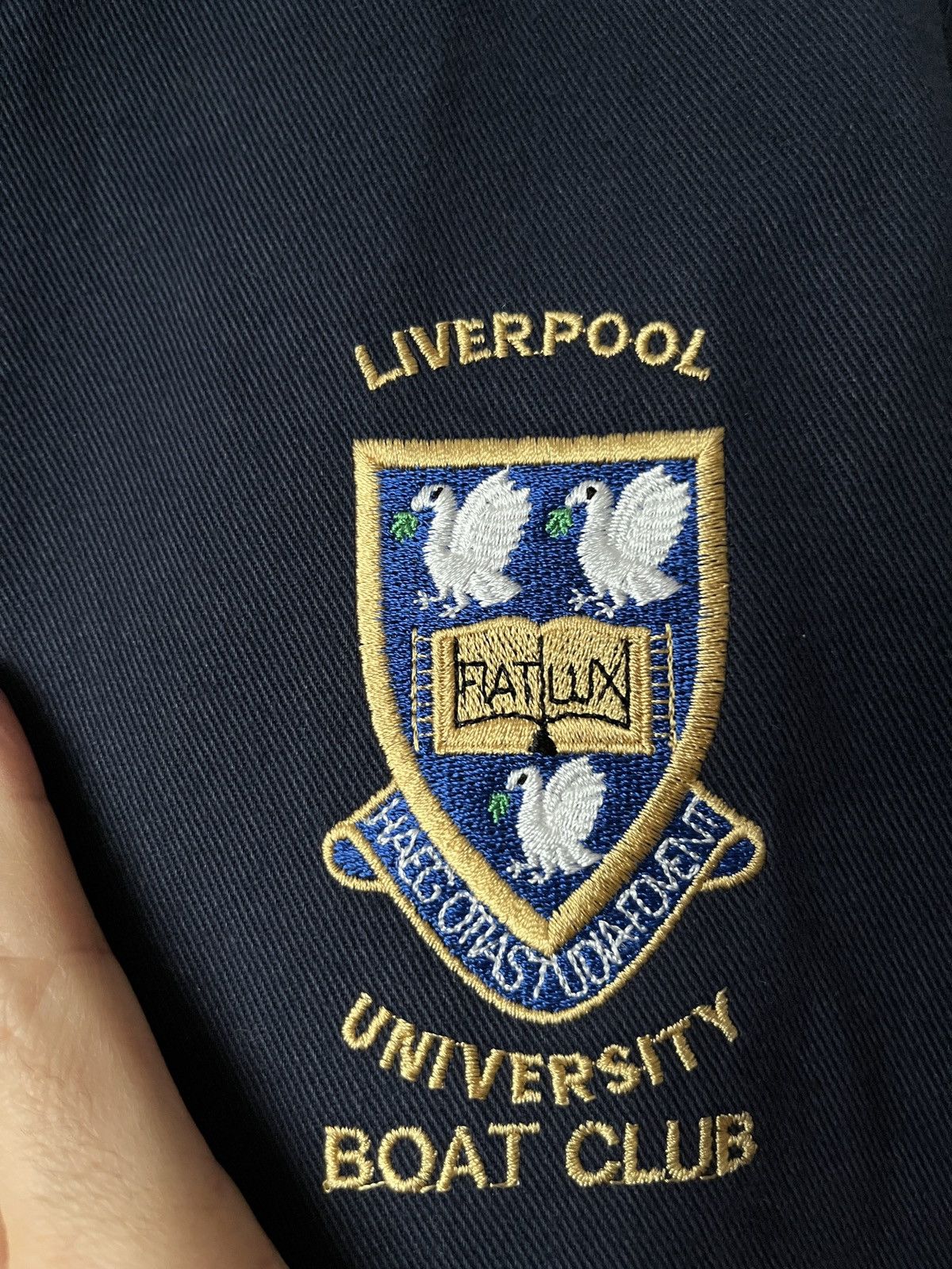 Vintage Liverpool University Boat Club Vintage Coach Pullover Shirt Size US S / EU 44-46 / 1 - 7 Thumbnail