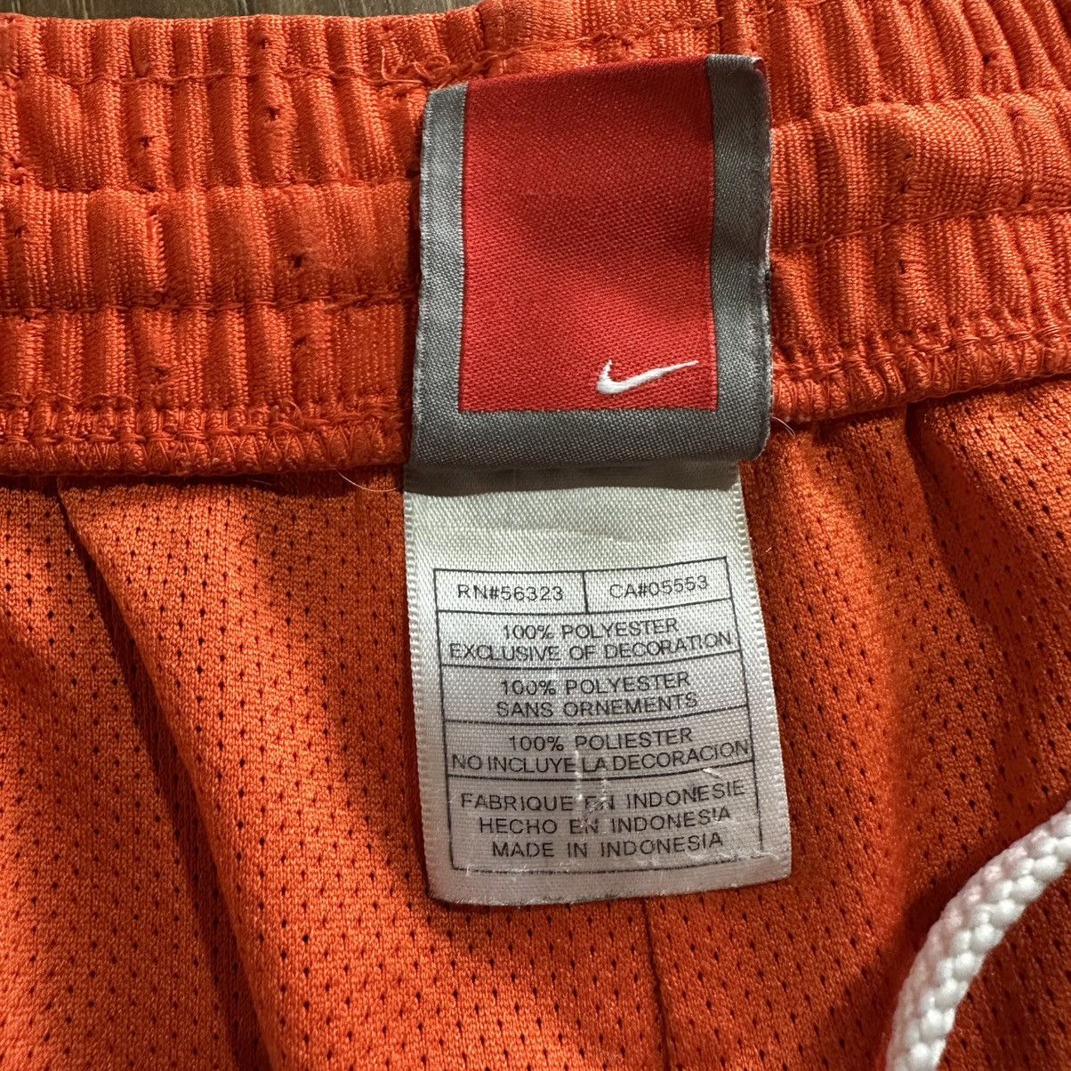 Nike Y2K Nike Team Illinois Fighting Illini Basketball Shorts, L Size US 36 / EU 52 - 7 Thumbnail