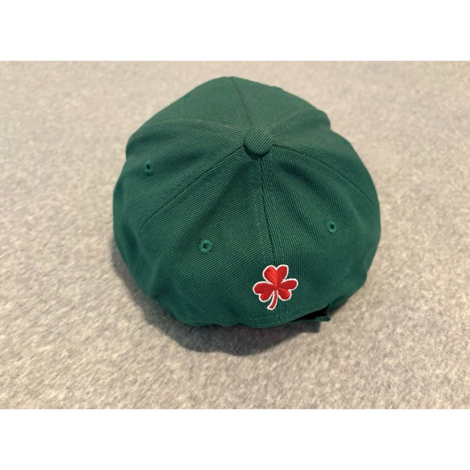 Vintage VINTAGE Green Baseball Cap Hat Twins Enterprise Inc. Men One Size Adjustable Velcro Back Boston Red Sox Shamrock Wool Shamrock Size ONE SIZE - 3 Thumbnail