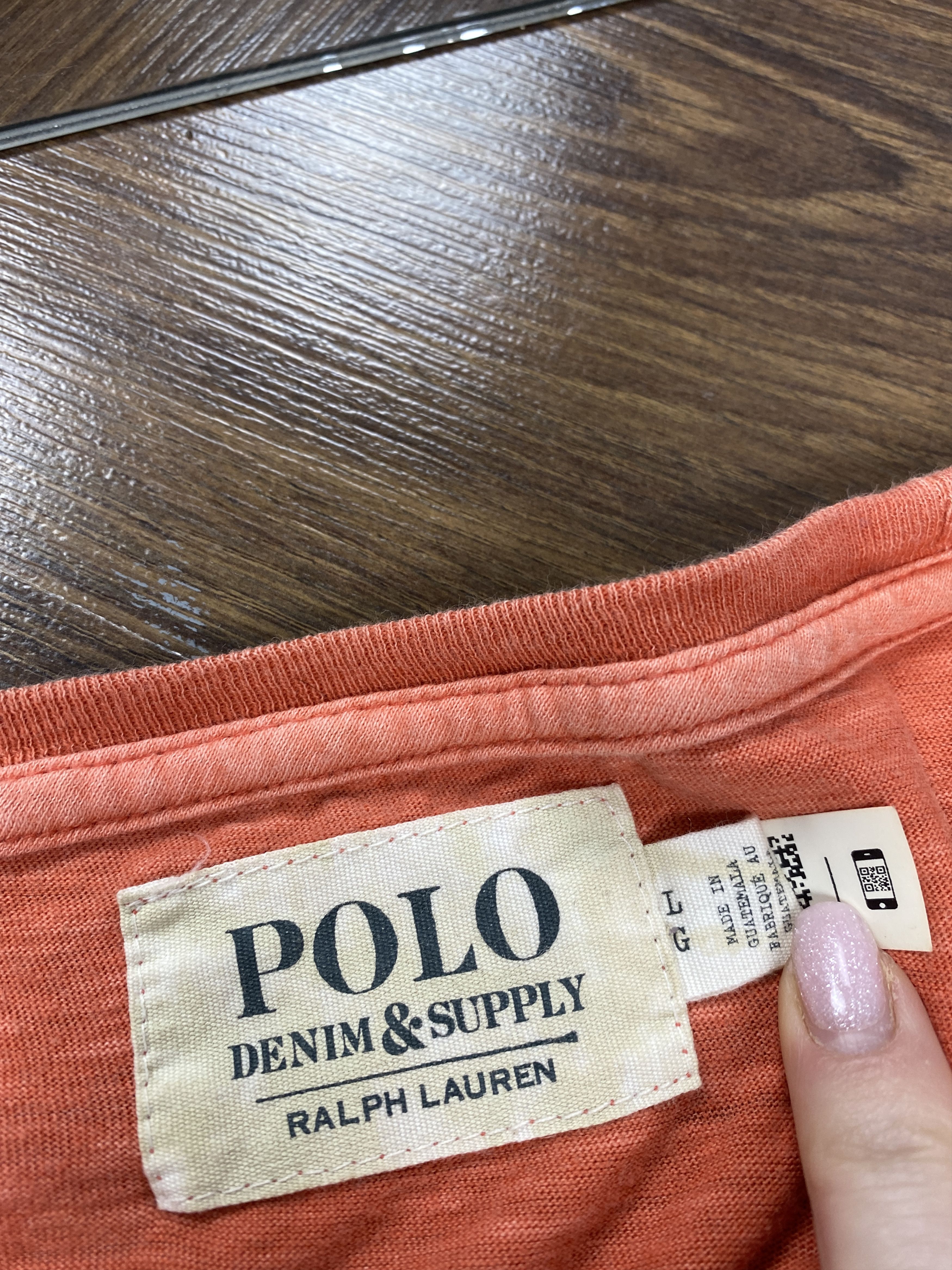 Denim & Supply Ralph Lauren Denim And Supply Ralph Lauren vintage big logo t-shirt y2k Size US L / EU 52-54 / 3 - 4 Thumbnail