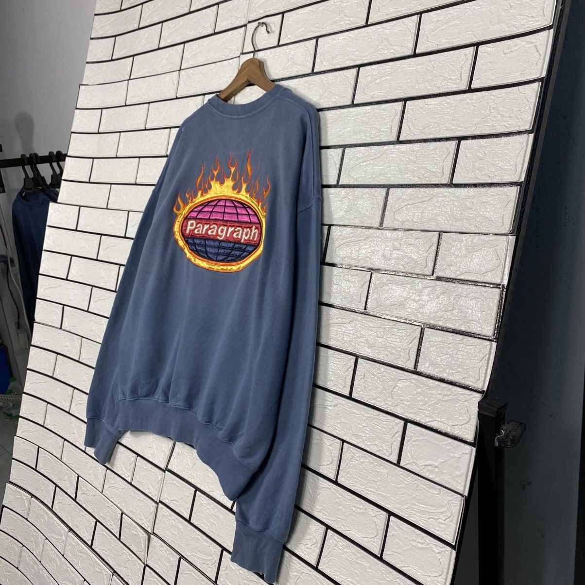 Japanese Brand Vintage Sweatshirt Skateboard Pob Paragraph Size US M / EU 48-50 / 2 - 11 Thumbnail