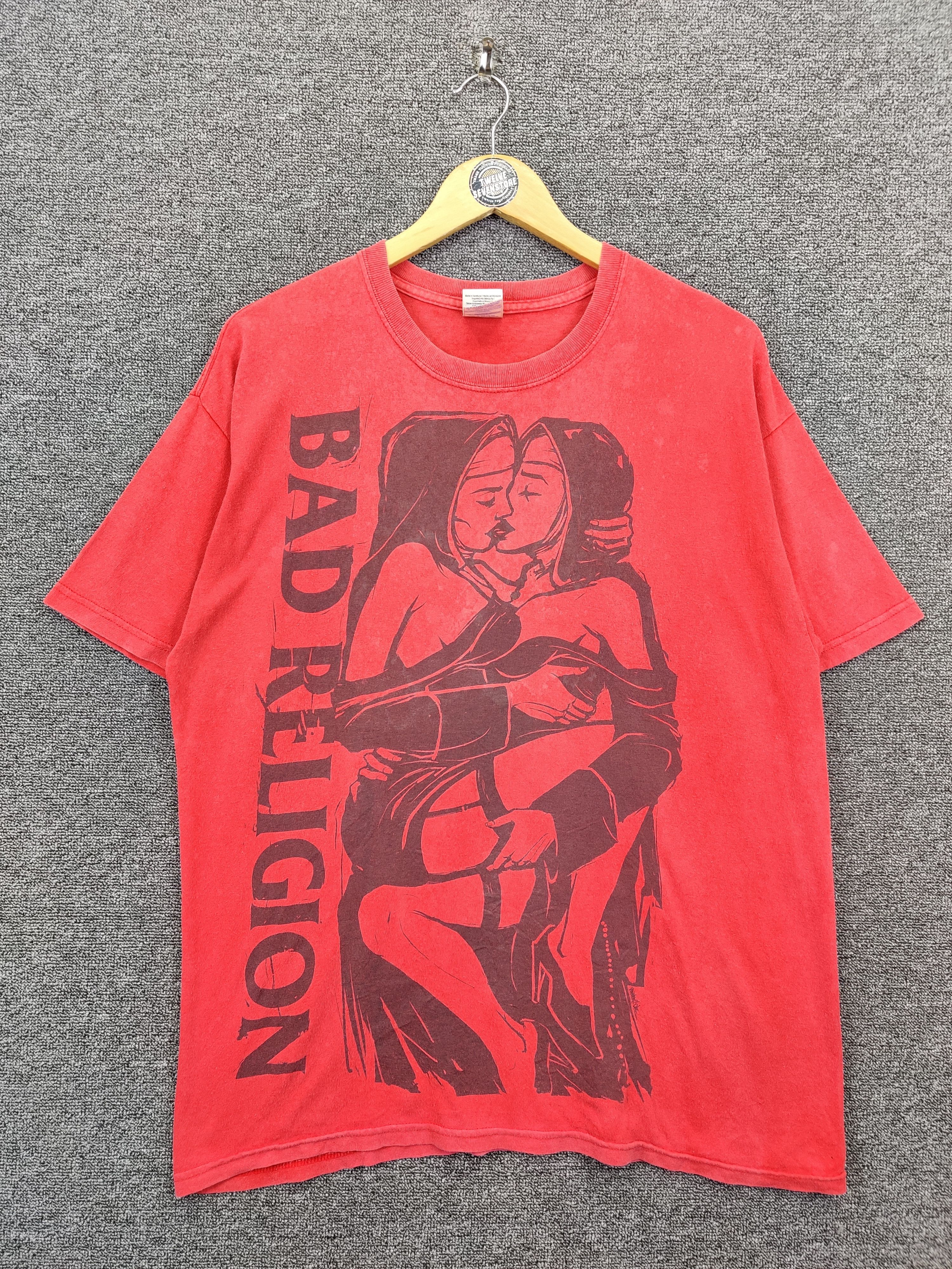 Band Tees Vintage Bad Religion Naughty Nuns Punk Rock Band Tshirt Size US L / EU 52-54 / 3 - 1 Thumbnail