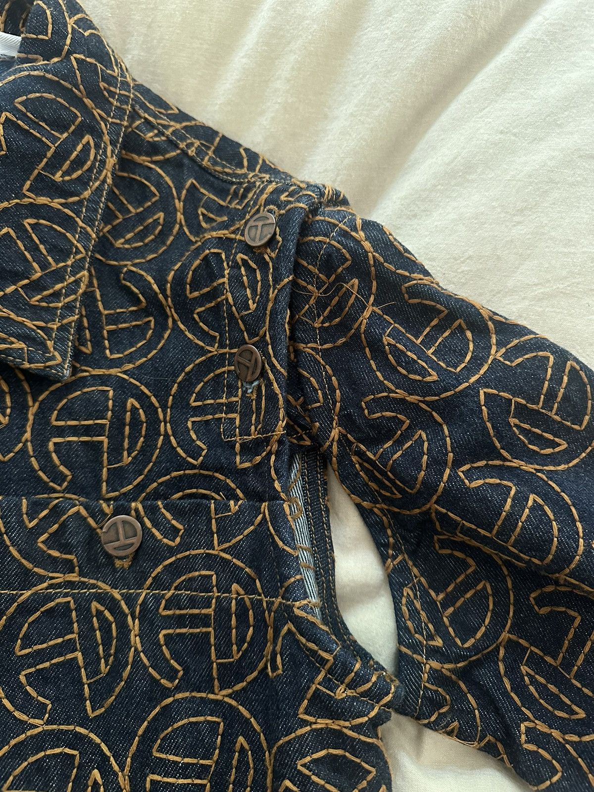 Telfar Telfar denim jacket Size US M / EU 48-50 / 2 - 8 Thumbnail