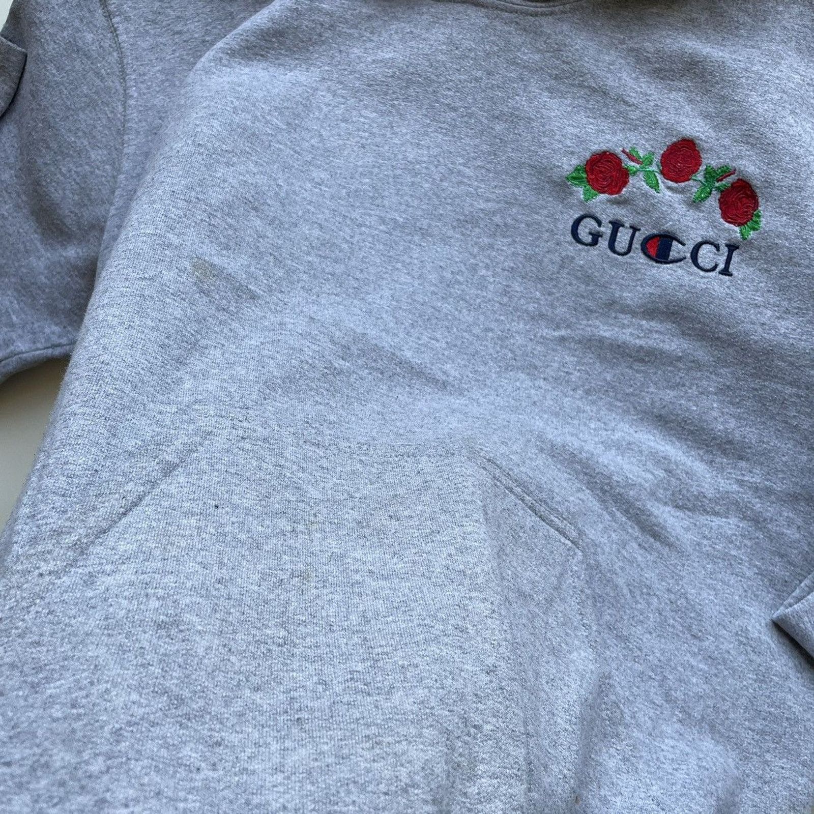 Champion Vintage Y2K Champion Hoodie Medium Funny Parody Logo Rare Size US M / EU 48-50 / 2 - 4 Thumbnail