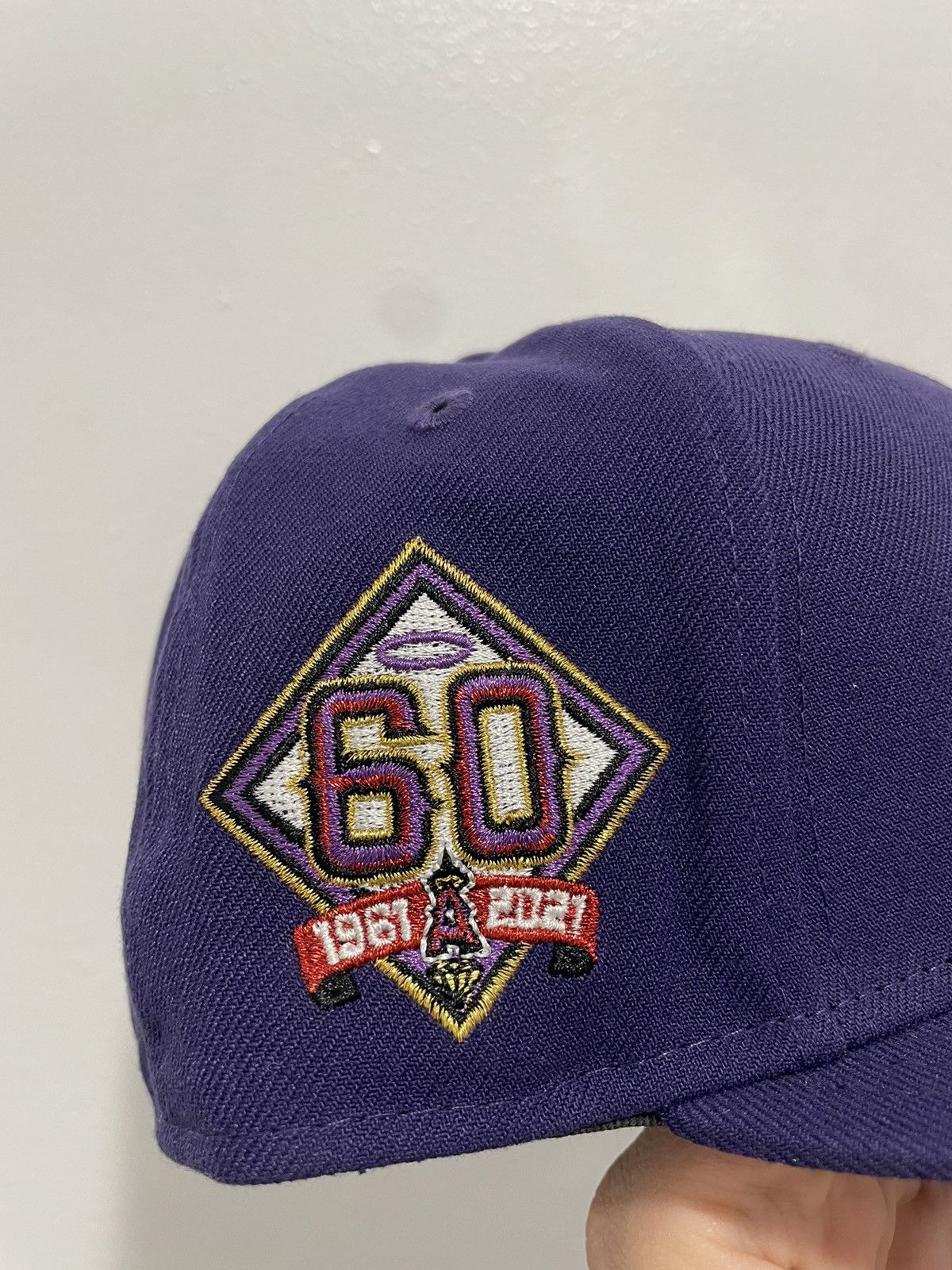 Hat Club Hat club noho exclusive Anaheim angels 60 years patch 7 1/8 Size ONE SIZE - 4 Thumbnail