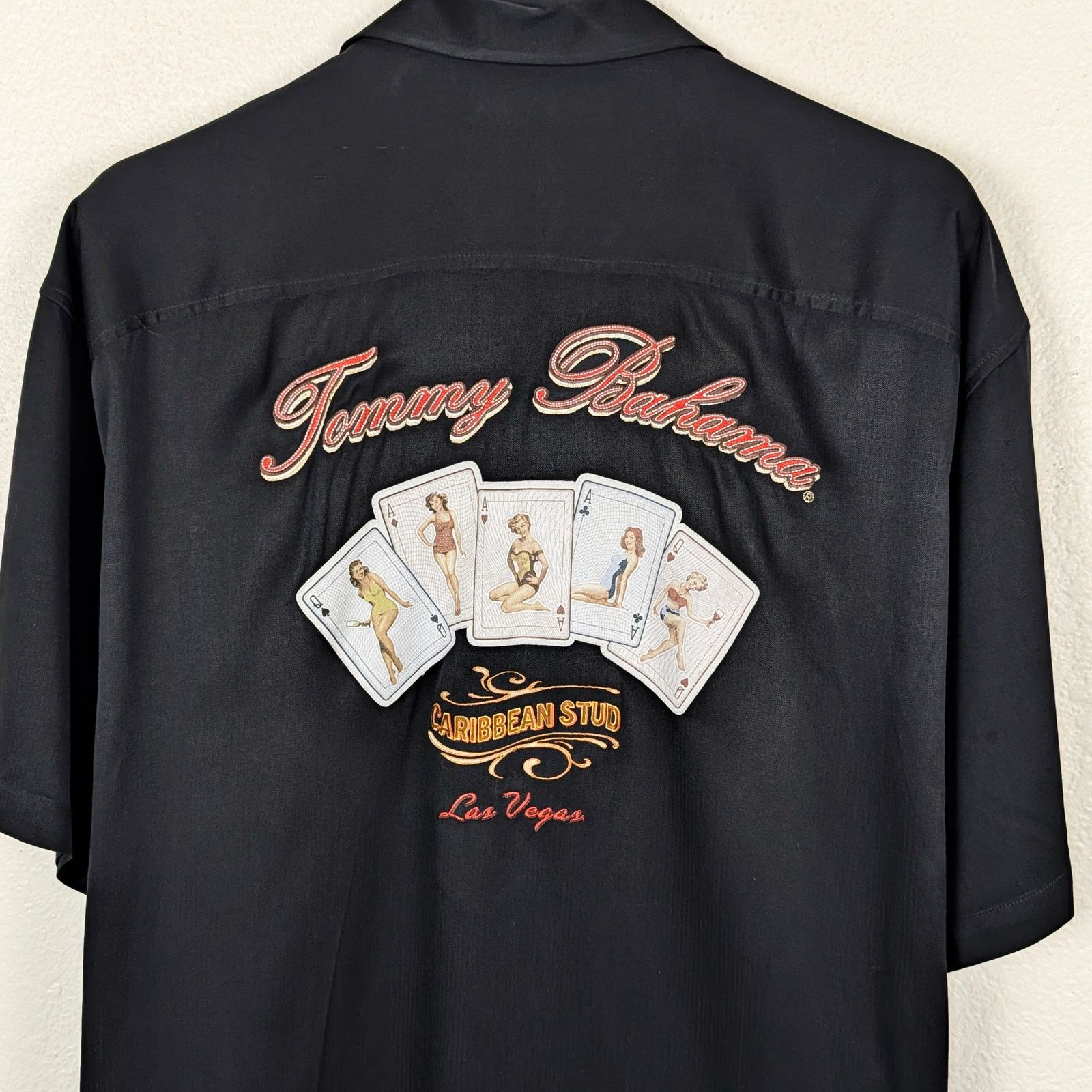 Tommy Bahama Tommy Bahama 2XL Camp shirt Caribbean Stud emroidered Size US XXL / EU 58 / 5 - 6 Thumbnail