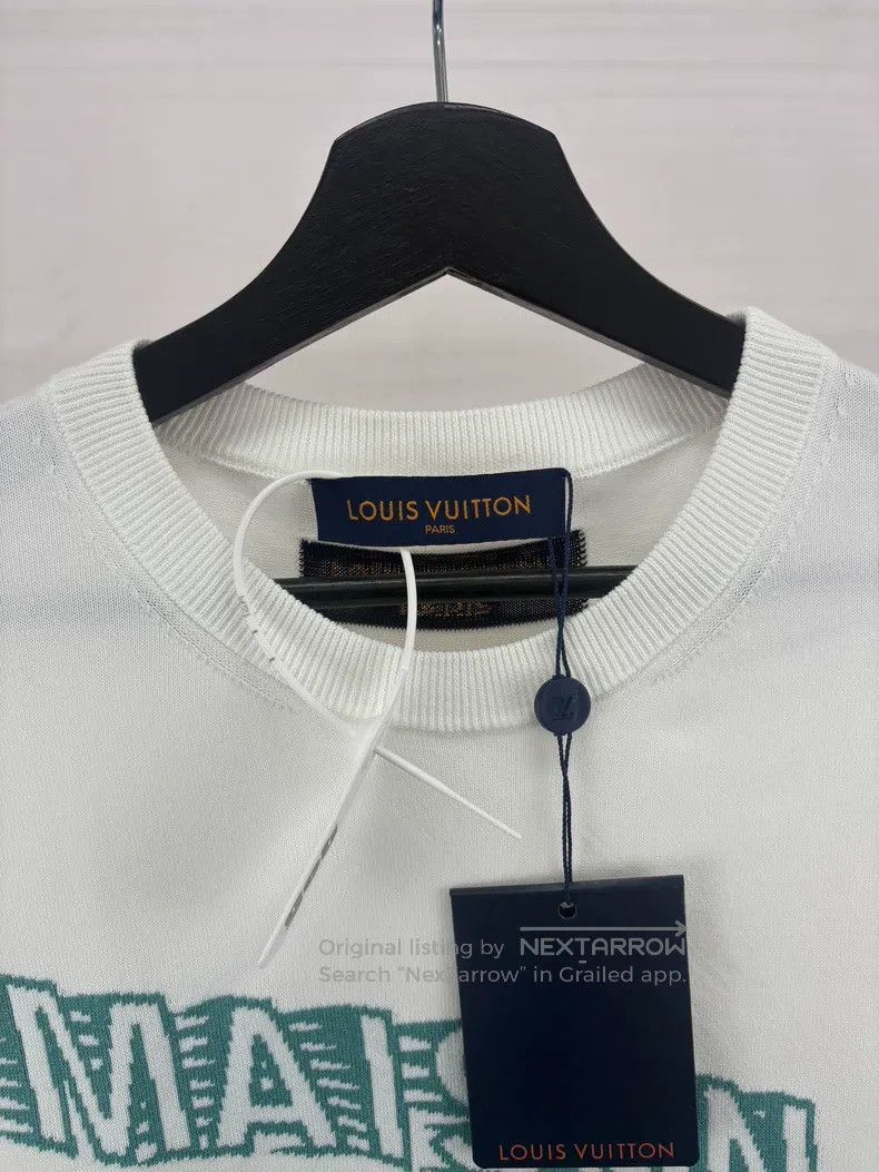 Louis Vuitton Louis Vuitton Phantom logo knitted short sleeve Size US S / EU 44-46 / 1 - 3 Thumbnail