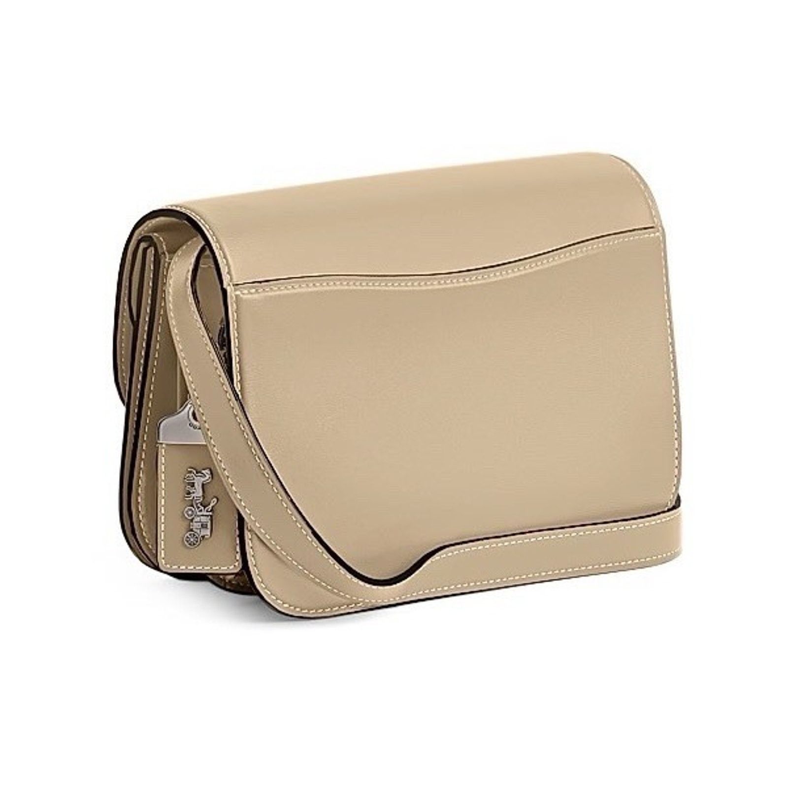 Coach NWT COACH Crossbody Bag Idol Bag Ivory Leather CM557 Size ONE SIZE - 13 Thumbnail