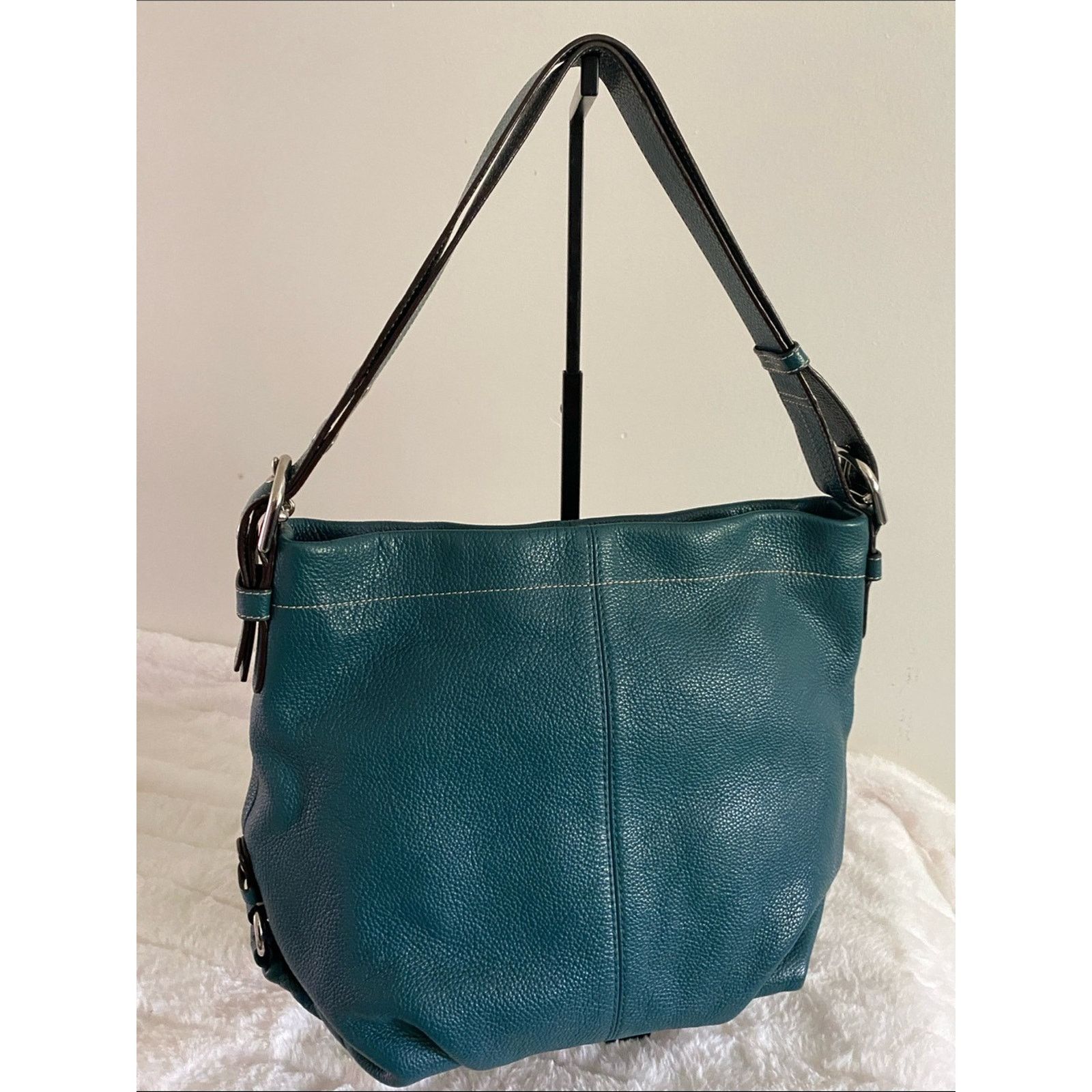 Coach Coach Convertible Duffle Hobo Bag in Bright Jade Size ONE SIZE - 2 Thumbnail
