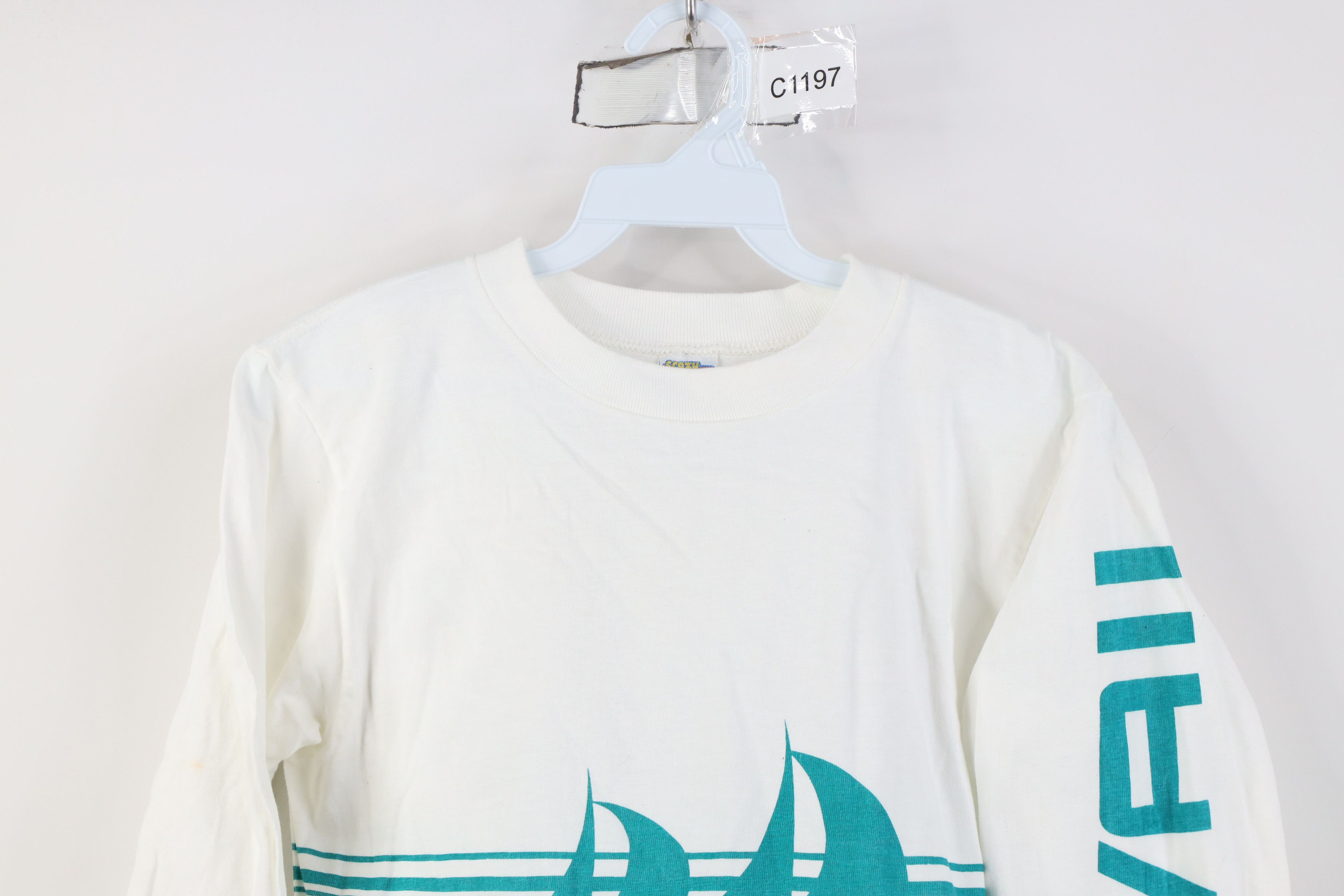 Vintage Vintage 70s Streetwear Sailing Long Sleeve T-Shirt USA Size US S / EU 44-46 / 1 - 2 Thumbnail