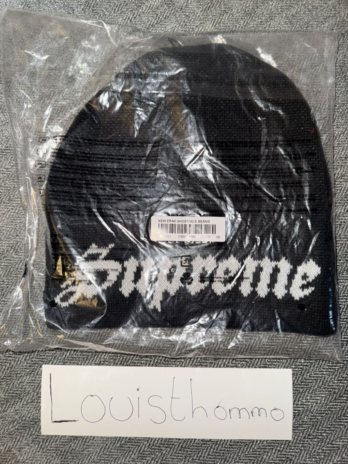Supreme Supreme New Era® Ghostface® / Scream Beanie Size ONE SIZE - 2 Thumbnail