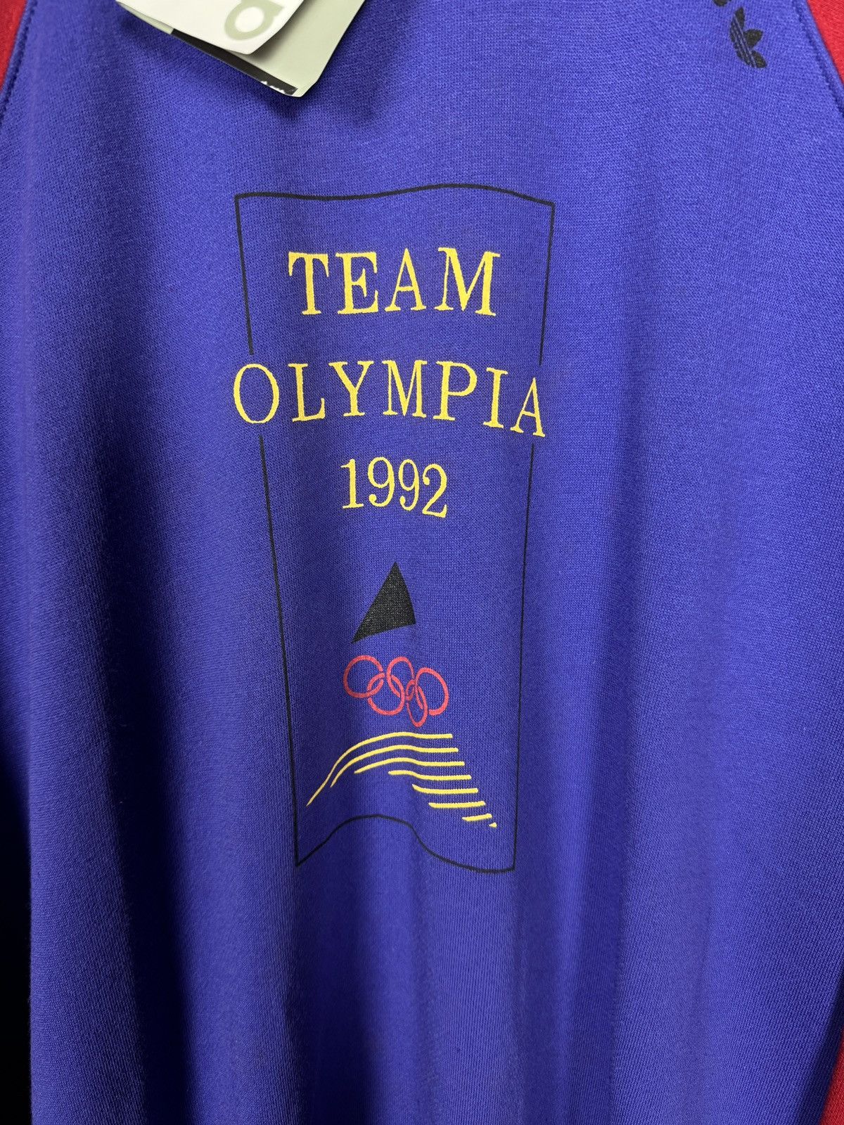 USA Olympics Rare Adidas Olympia 1992 Barcelona Vintage 90s Olympic Games Size US L / EU 52-54 / 3 - 10 Thumbnail