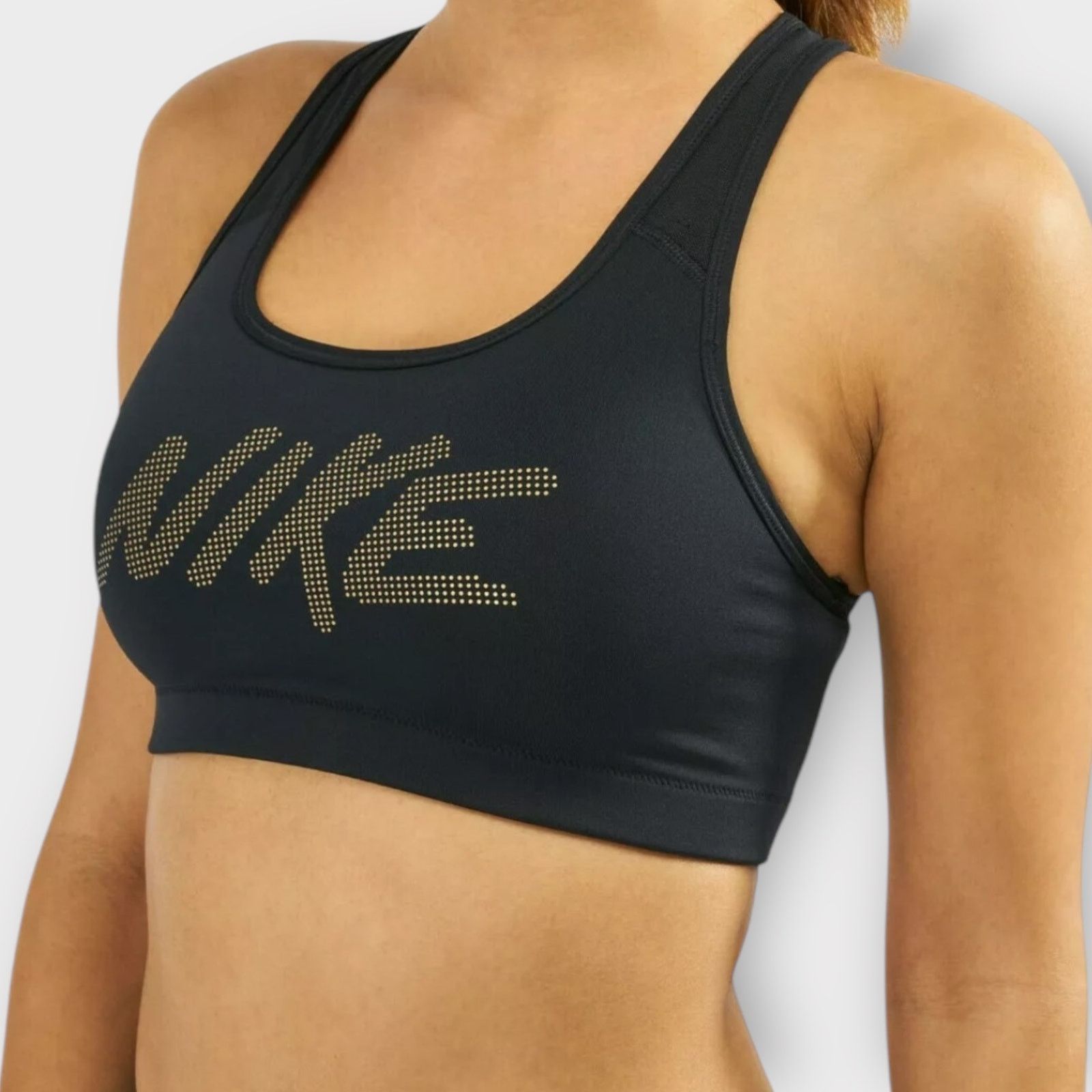 Nike Nike Victory Sports Bra Black Gold Graphic – Size S Size S / US 4 / IT 40 - 2 Thumbnail