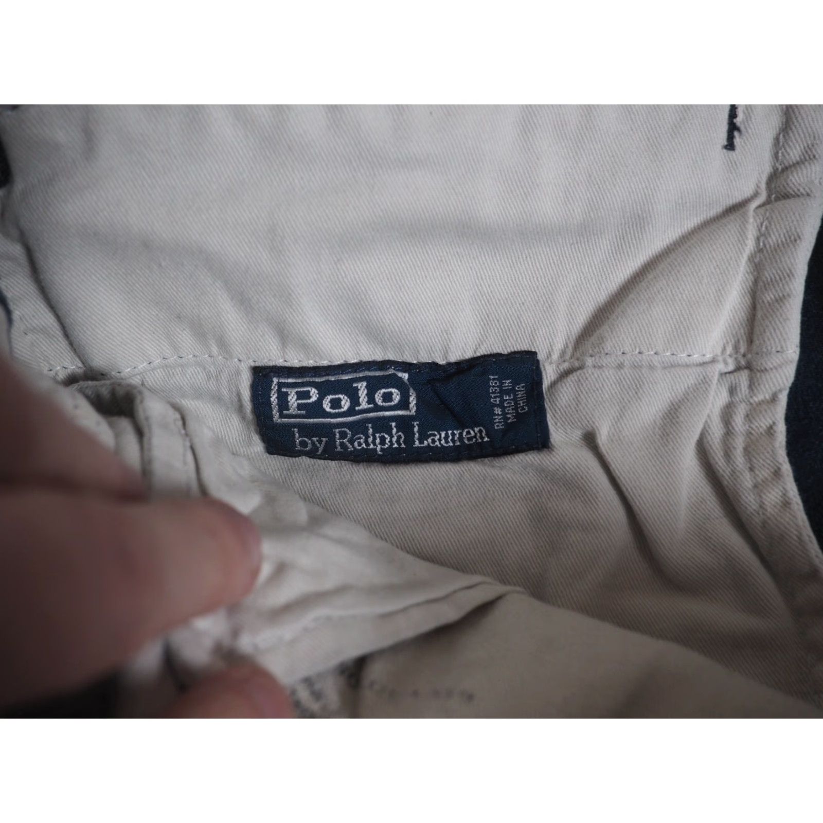 Polo Ralph Lauren VTG 90s Polo Ralph Lauren Type 1 Military Faded Blue 36W Distress Cargo Shorts Polo Ralph Lauren Shirt Adult 36 Blue 1990s Mens Size US M / EU 48-50 / 2 - 4 Thumbnail